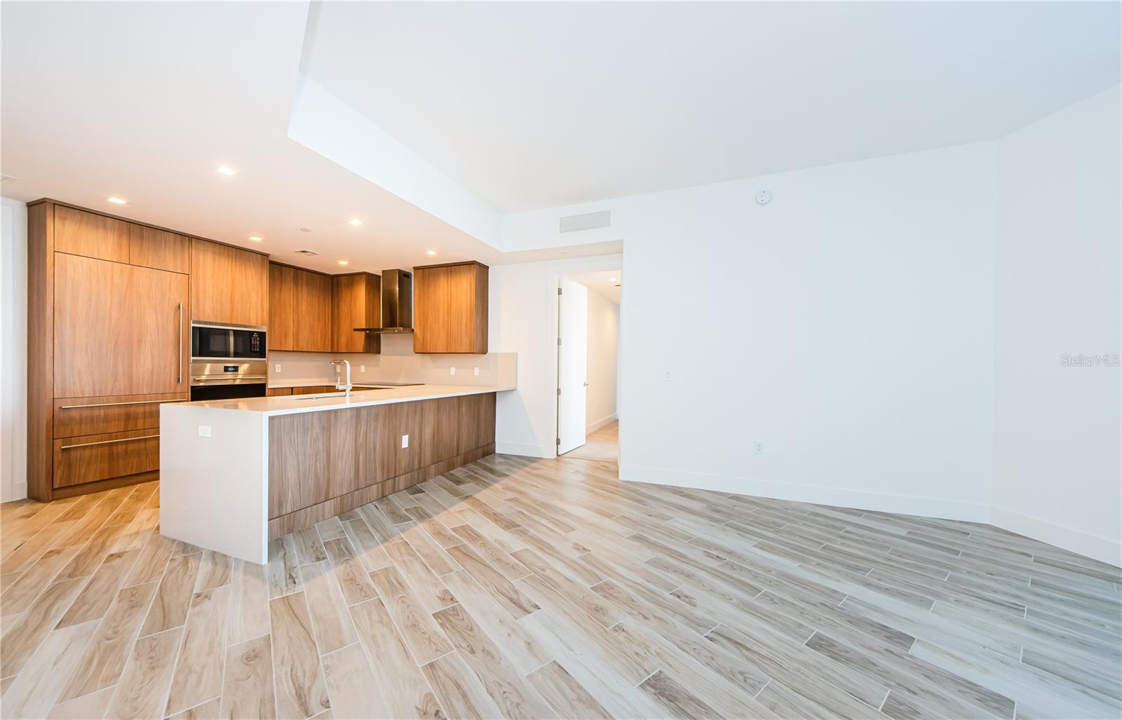 Upscale  Kitchen with hidden refridgerator and dishwasher