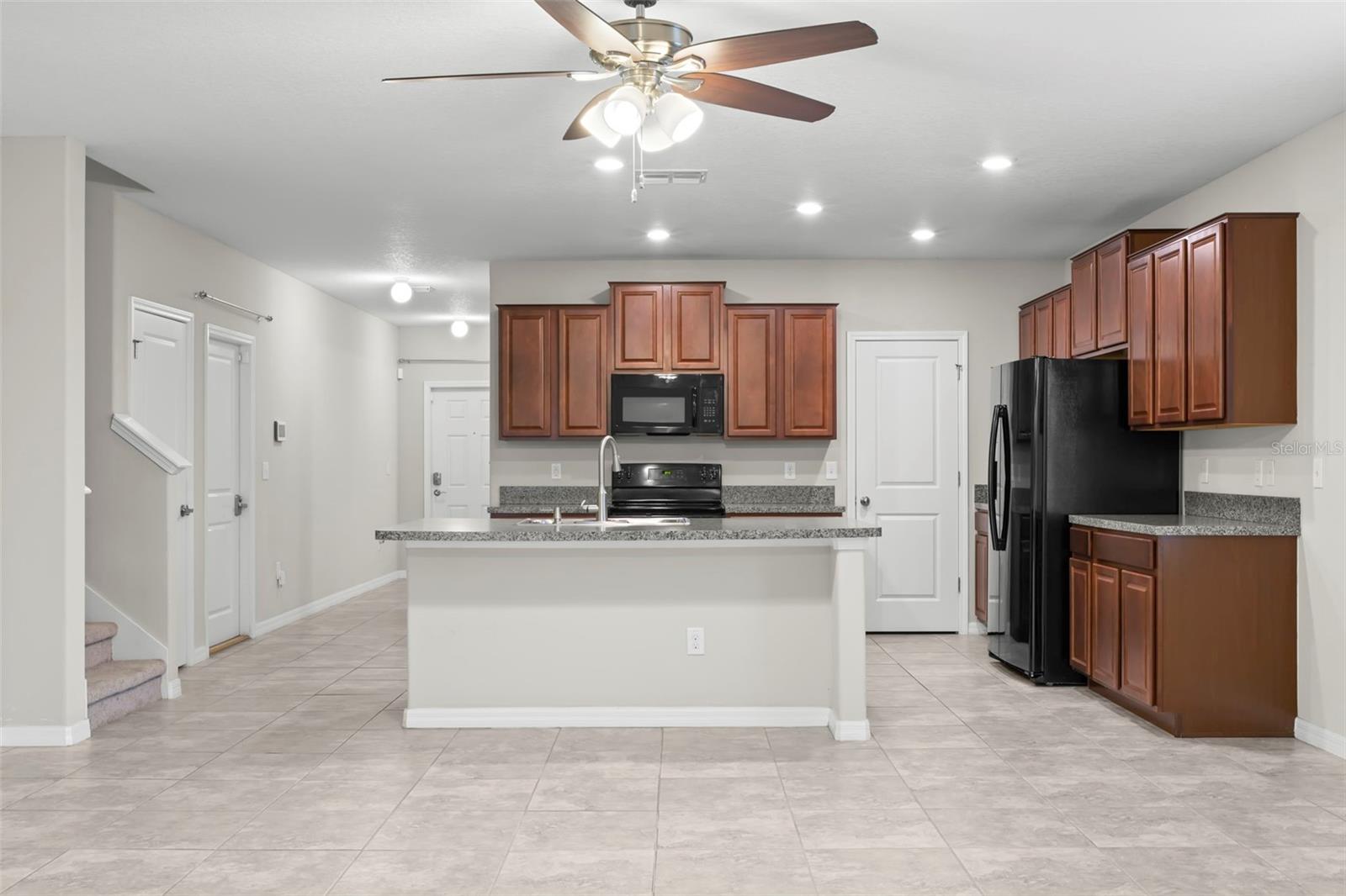 Kitchen with Space for a Dining Table