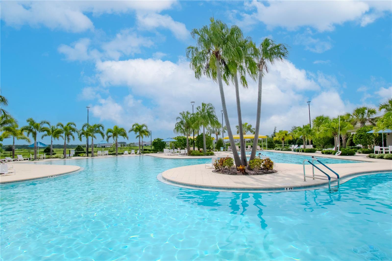 Indulge in the ultimate Florida lifestyle at Mirada’s breathtaking resort-style pool. Imagine starting your morning with a refreshing swim, unwinding under the palm-lined sundecks, or gathering with friends at the poolside lounge. This stunning oasis is designed for relaxation, socializing, and year-round enjoyment, all within steps of your new home.