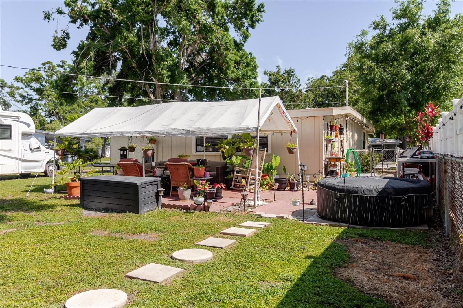 ackyard With An Oasis To Relax and Soak Up The Sun Or The Sunsets