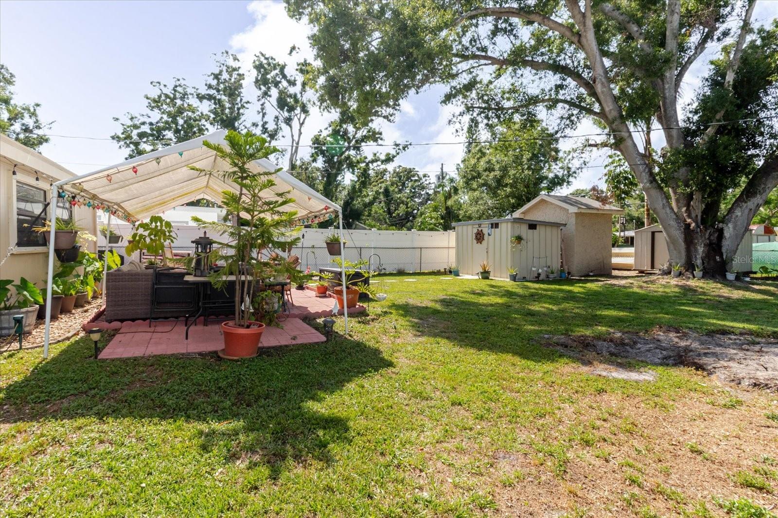 Shady Oasis For Al Fresco Dining In A Quiet Neighborhood