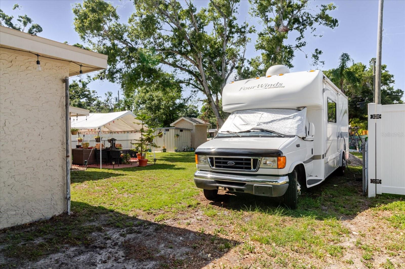 East Side Of Home Has Plenty Of Room For A Camper/RV - RV Does NOT Stay