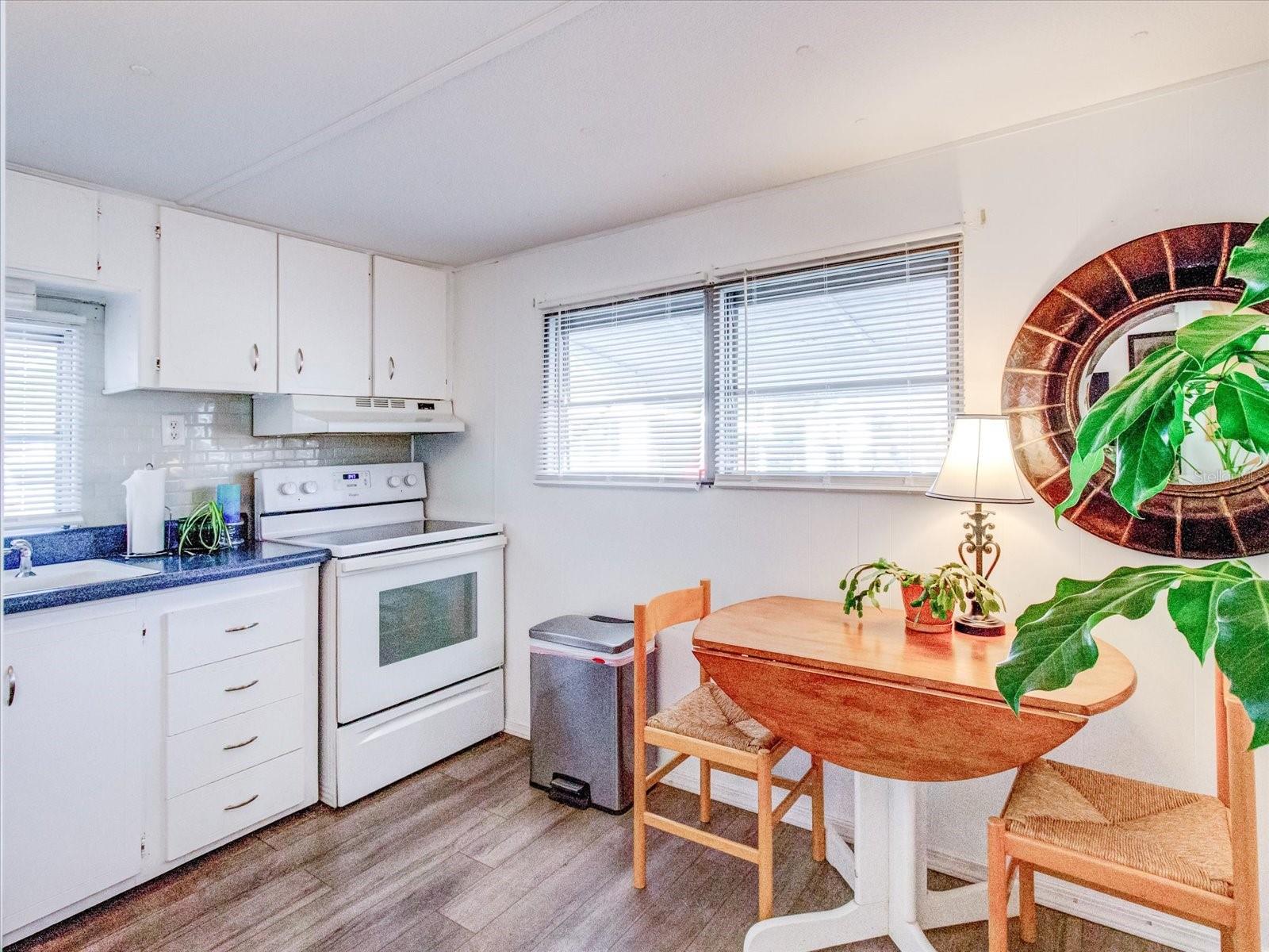 Updated Kitchen With Luxury Vinyl Flooring