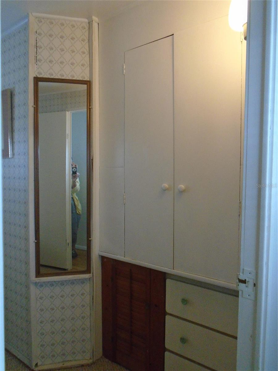 Built-in Storage in 2nd Bedroom