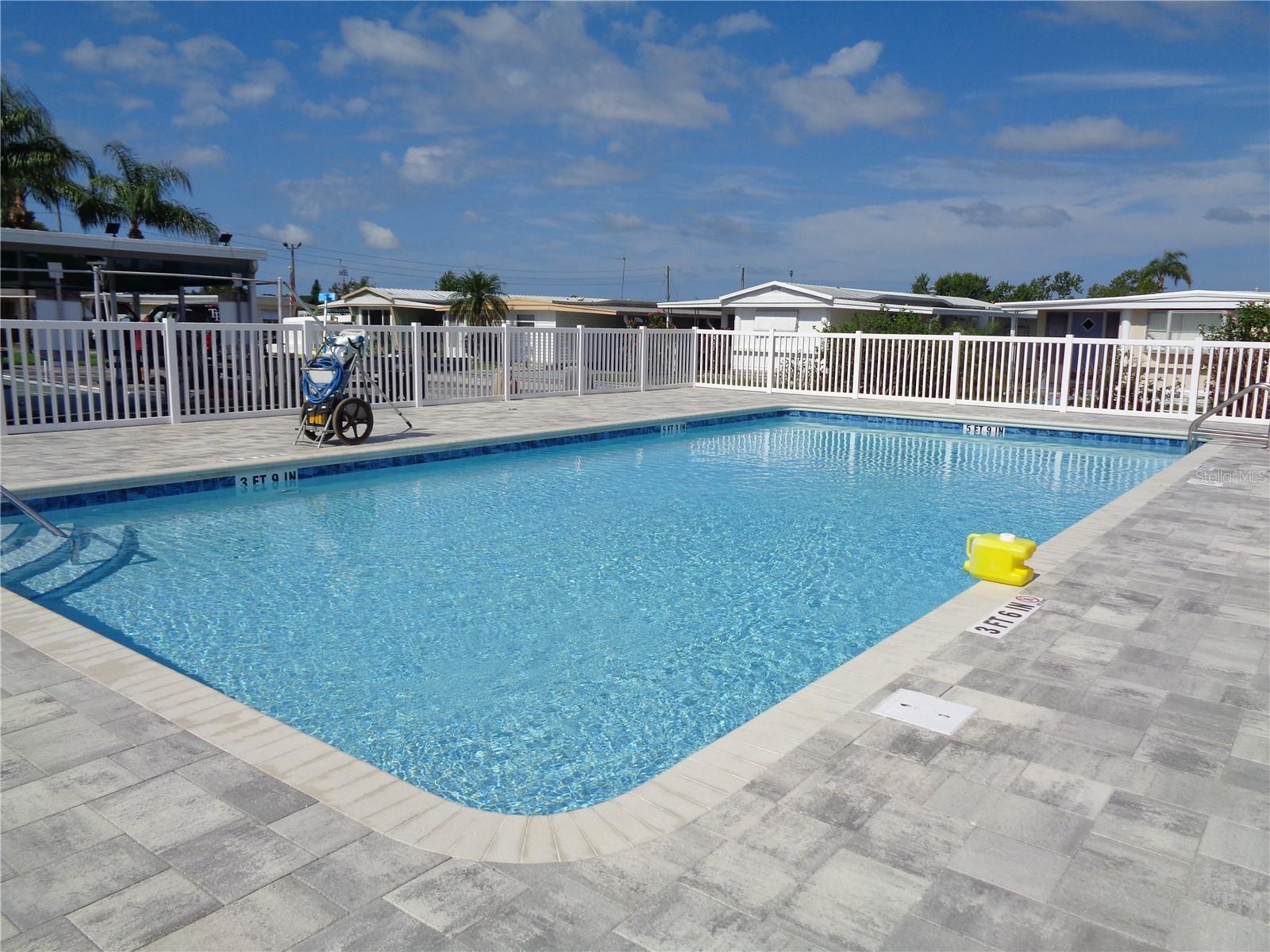 Refurbished Pool Deck