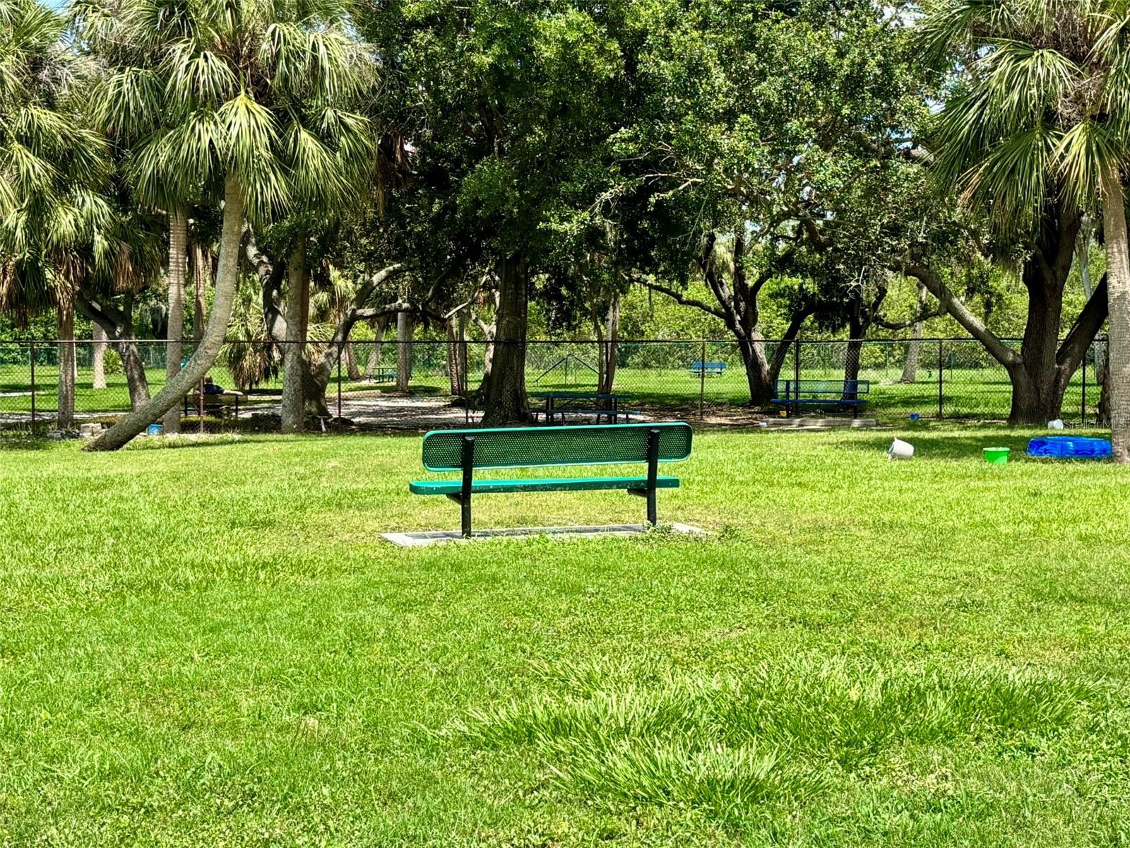 Dog Park with Sections for Small & Large Dogs Janice R Miller Bark Park - 1.8 miles away from 7418 Bay Dr, Tampa FL