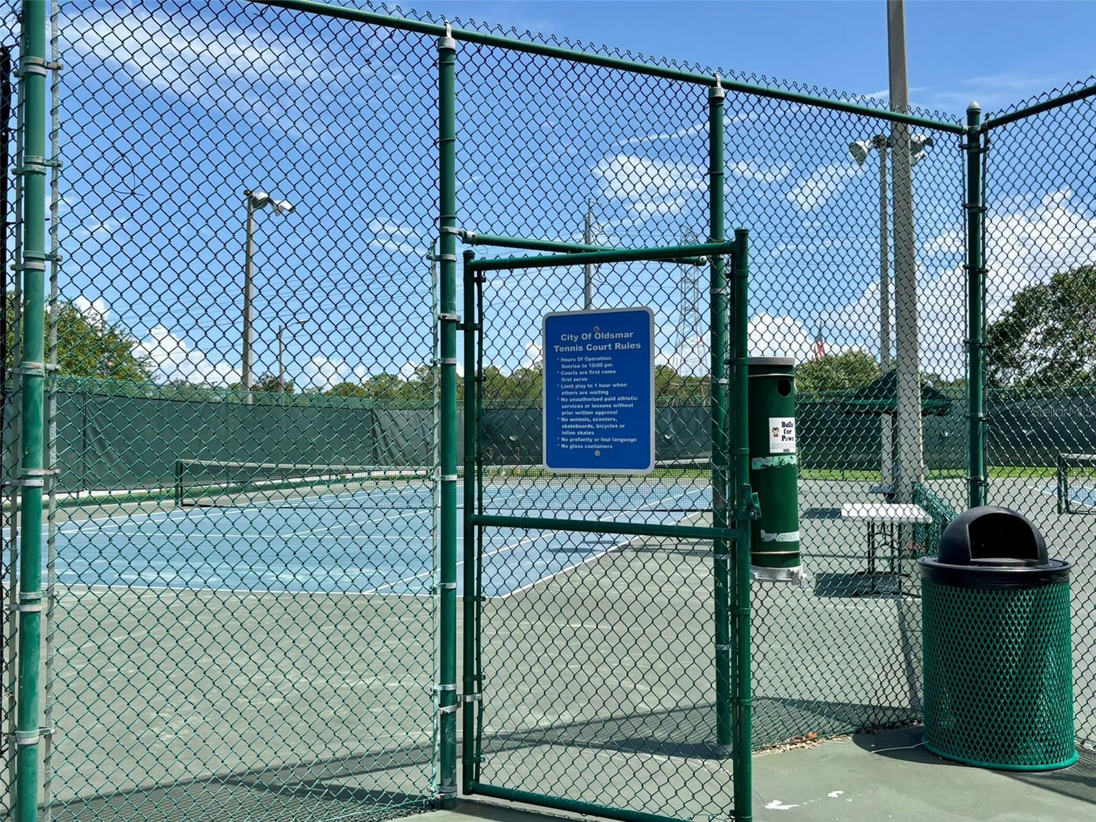 Tennis Courts - 1.4 miles away from 7418 Bay Dr, Tampa FL