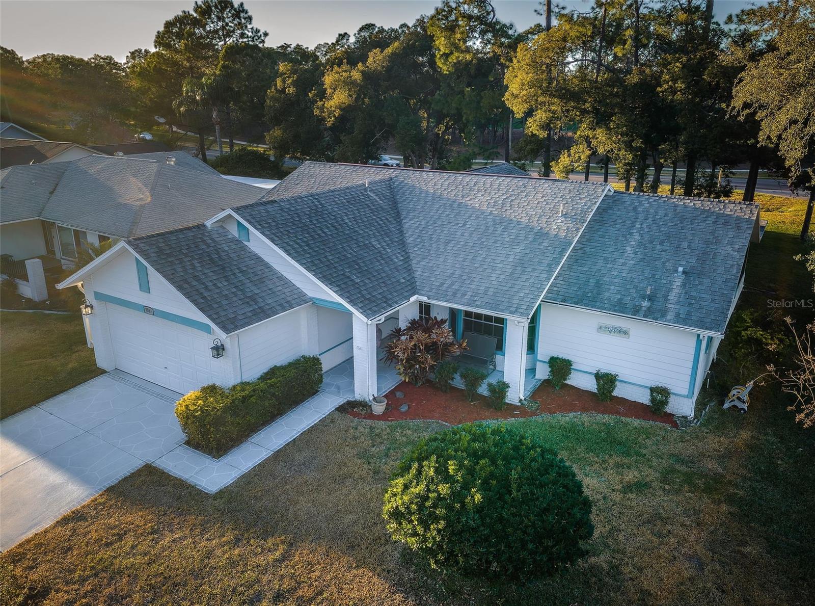 Aerial View Of Home