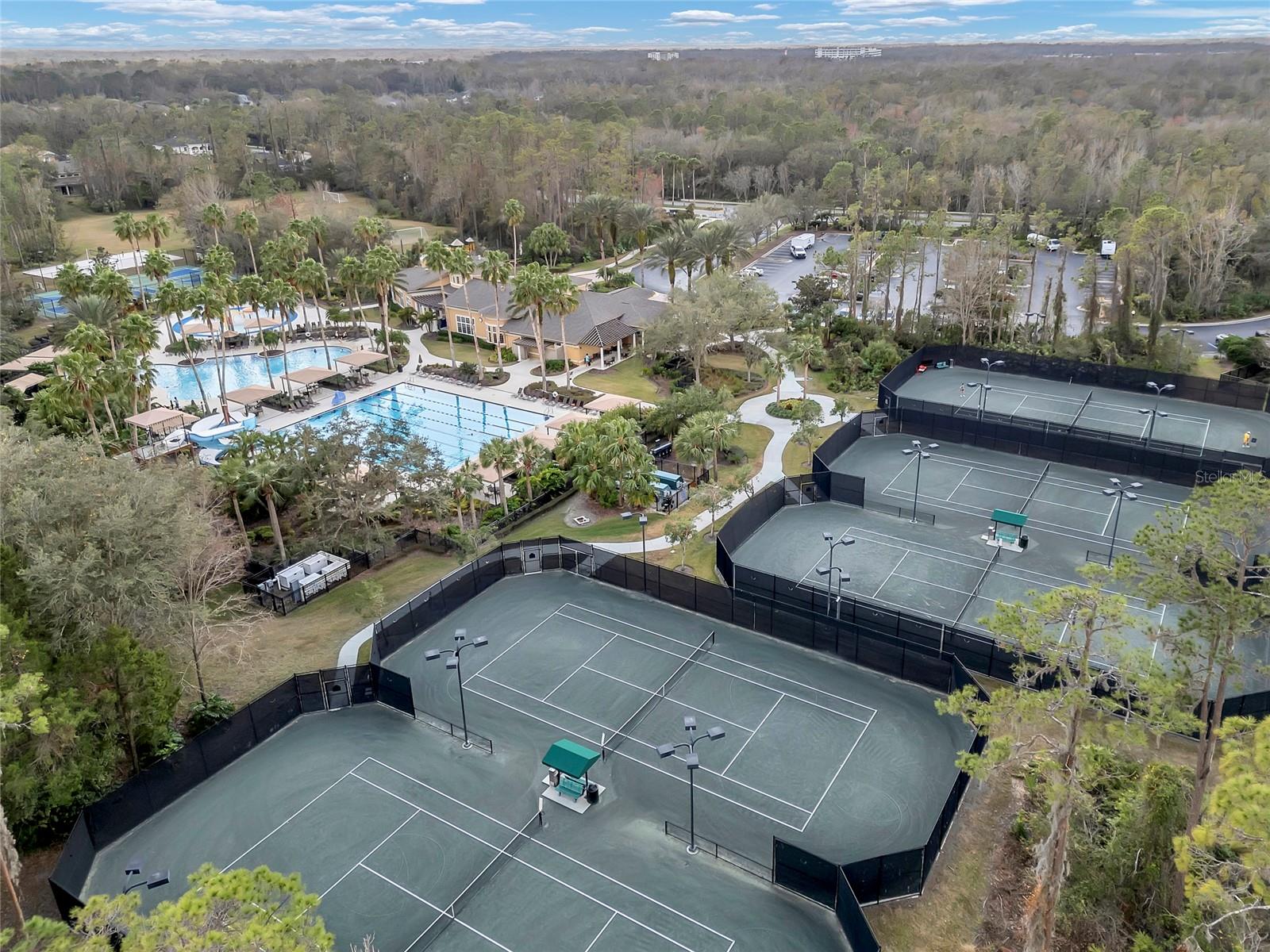 Tennis and Pickleball courts