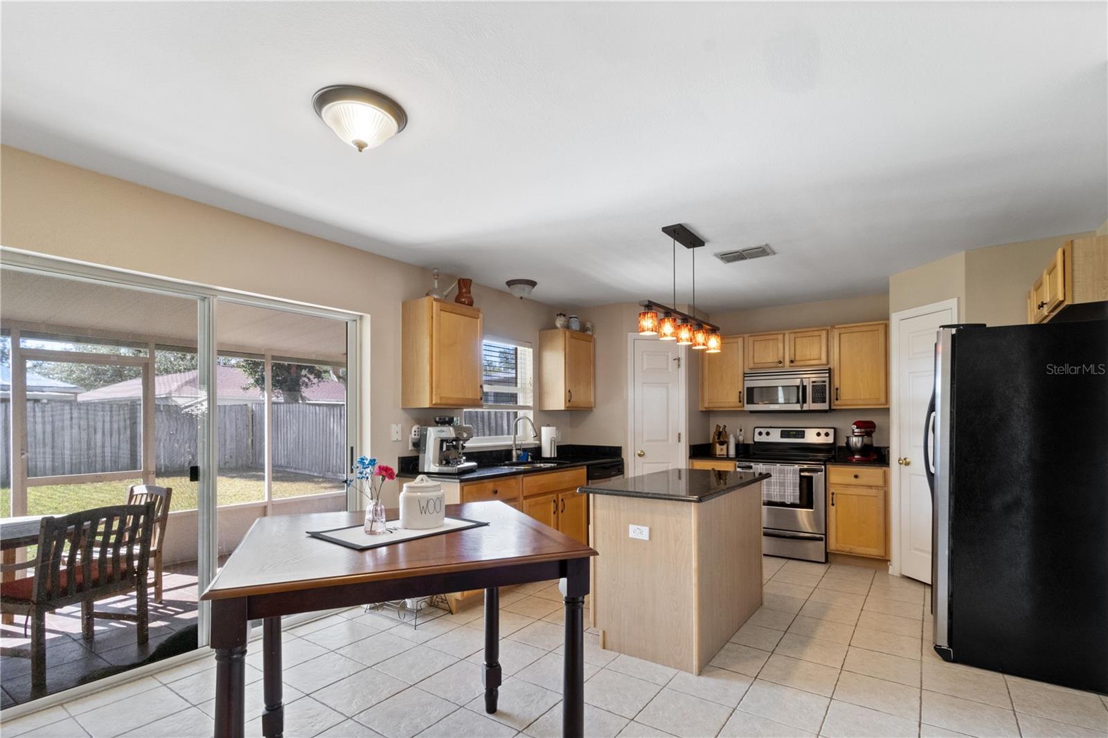 Breakfast nook and Kitchen