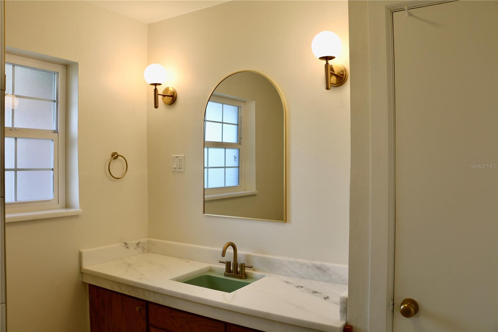 Bathroom 1 + Restored Vanity