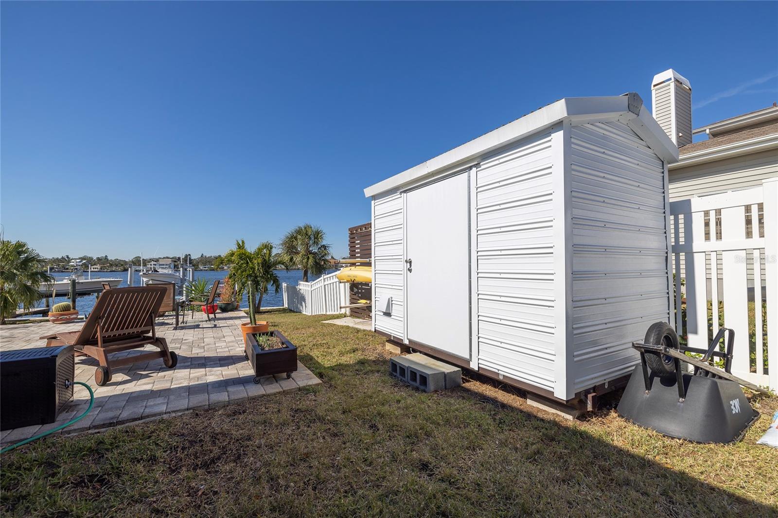 Large storage shed for all your toys