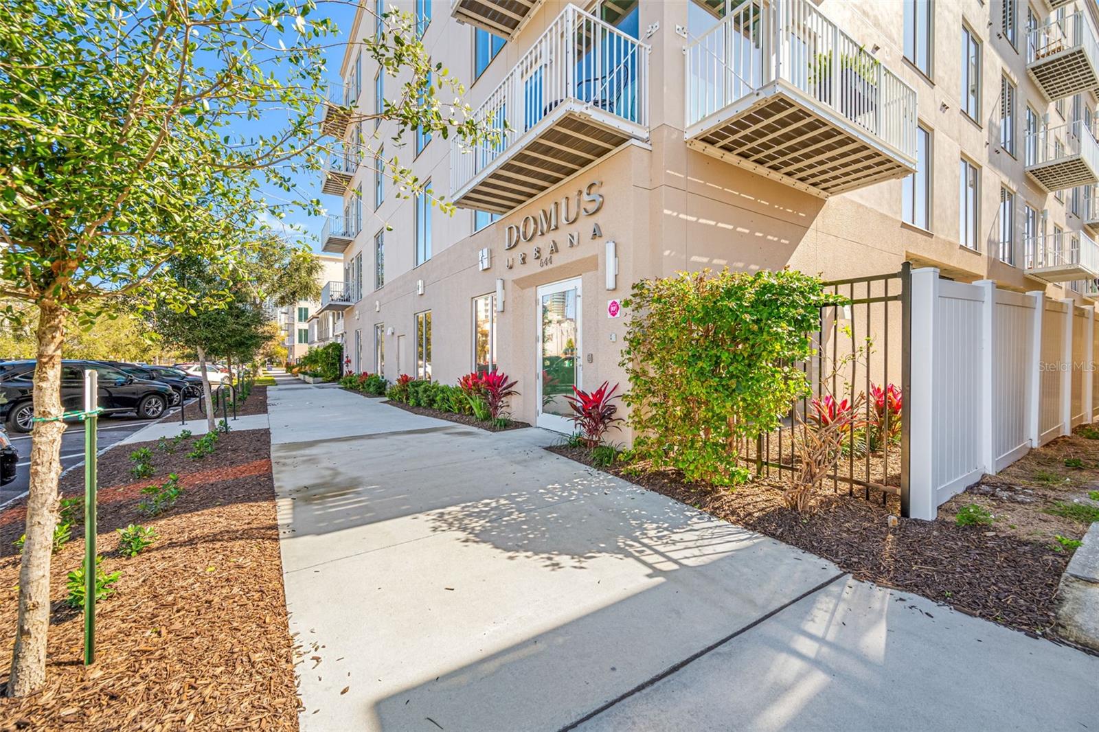 Domus Urbana is a mid-rise 40-unit building in the heart of Downtown St. Pete. Completed in 2023.