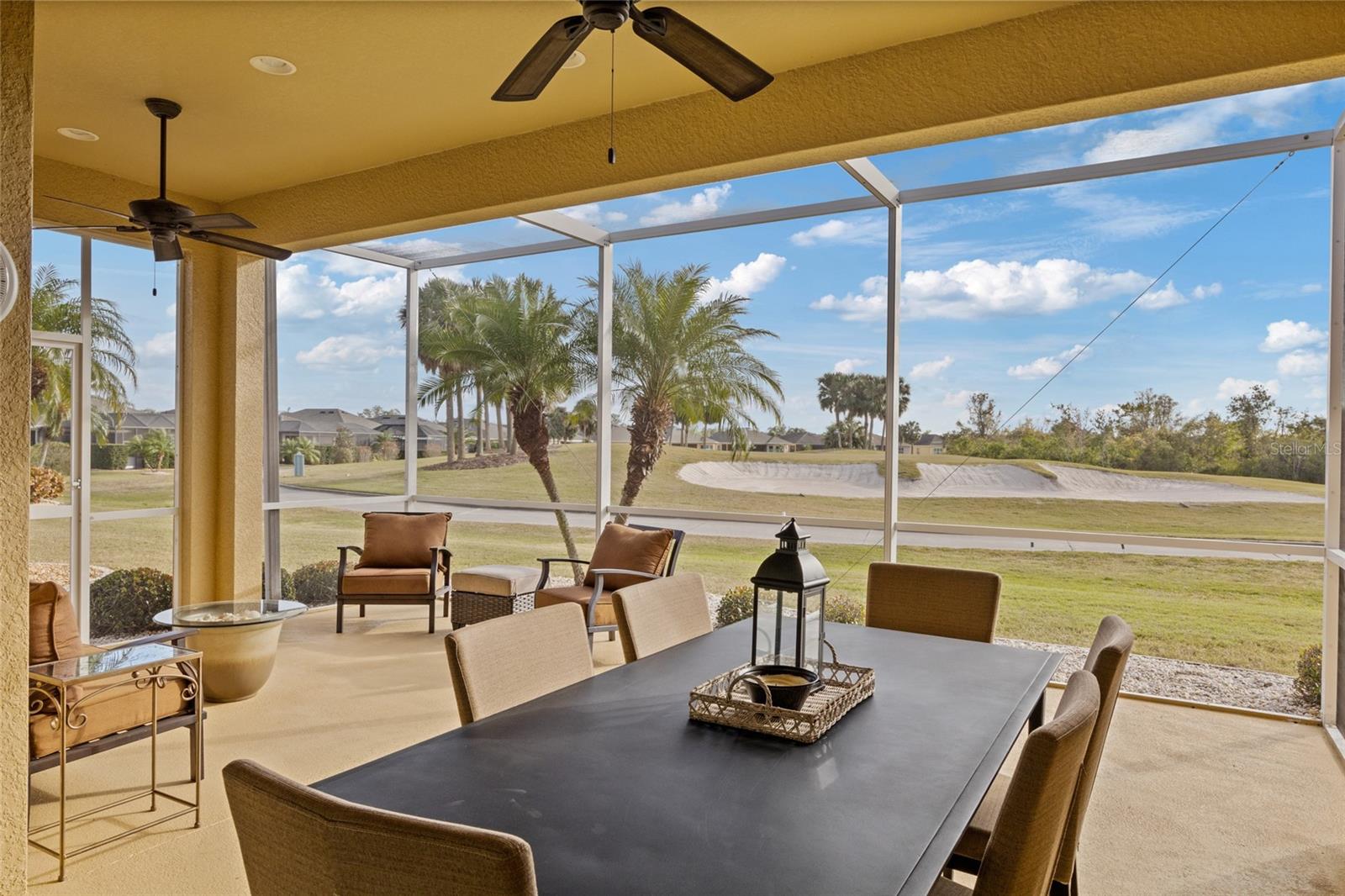 Enjoy outdoor entertaining and living on this large extended screened lanai with no backyard neighbors.