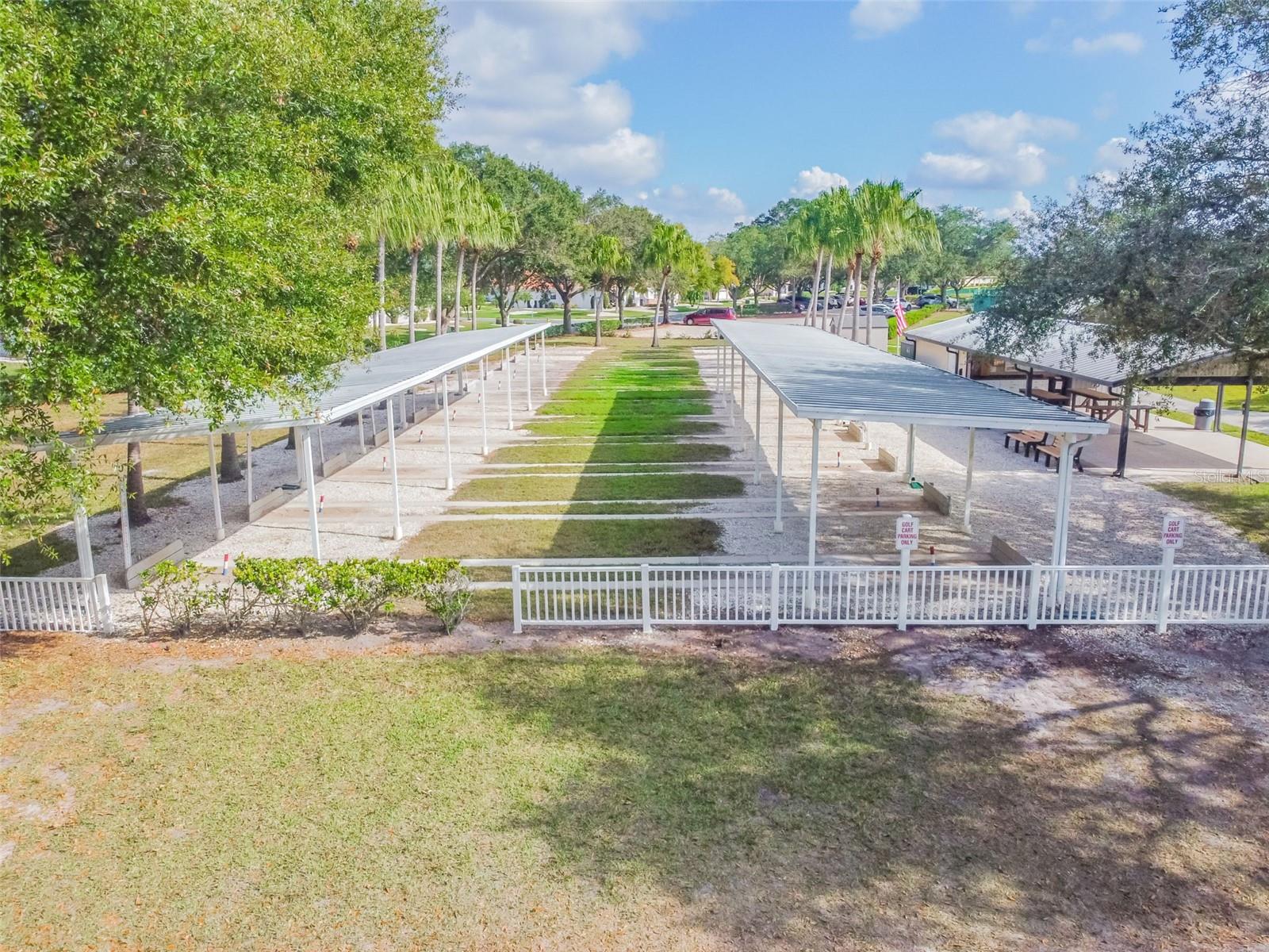 Sun City Center Association Horseshoe Pits