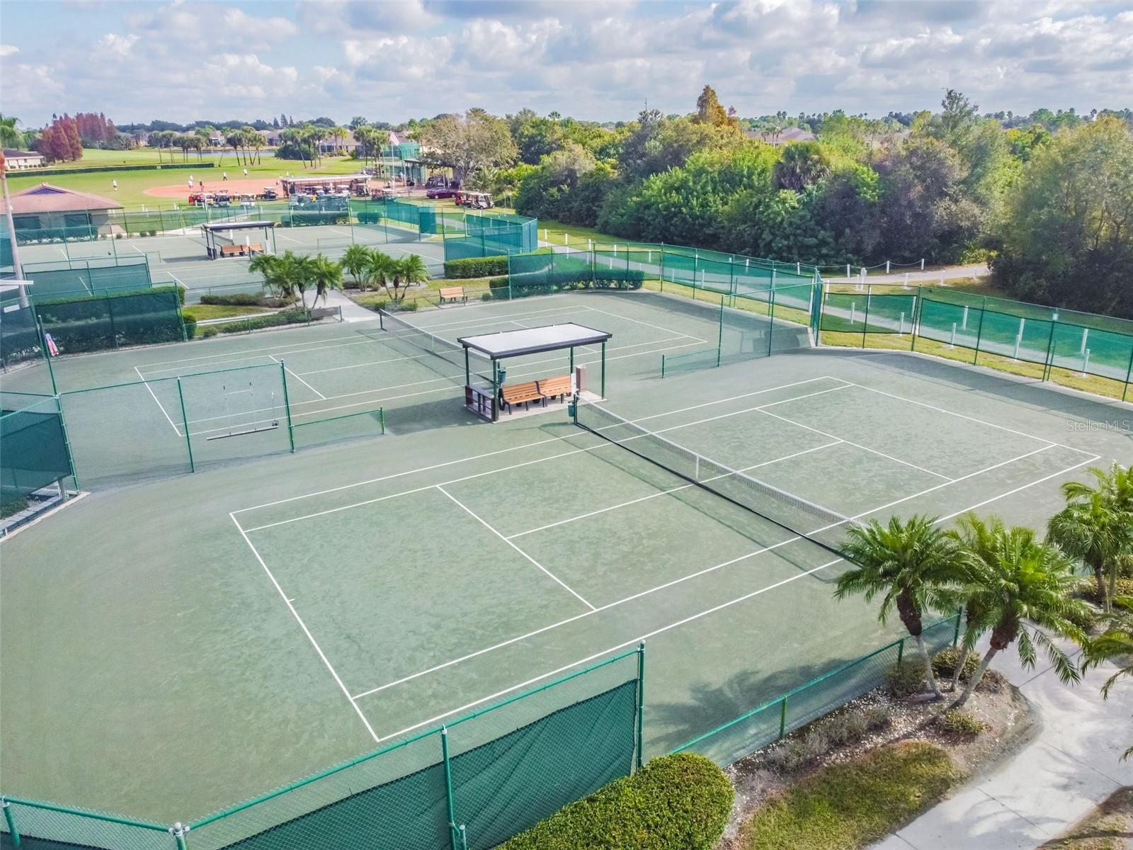 Sun City Center Association Tennis Courts