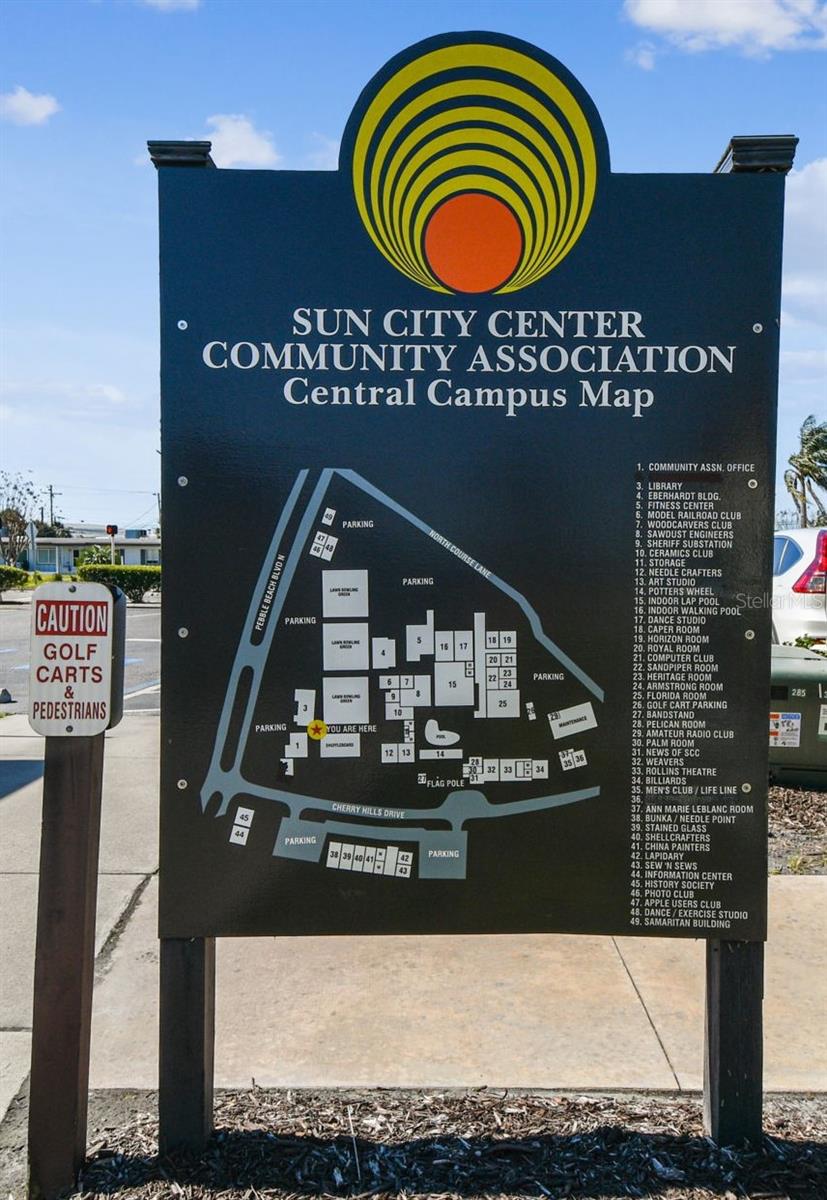 Sun City Center Community Association Map