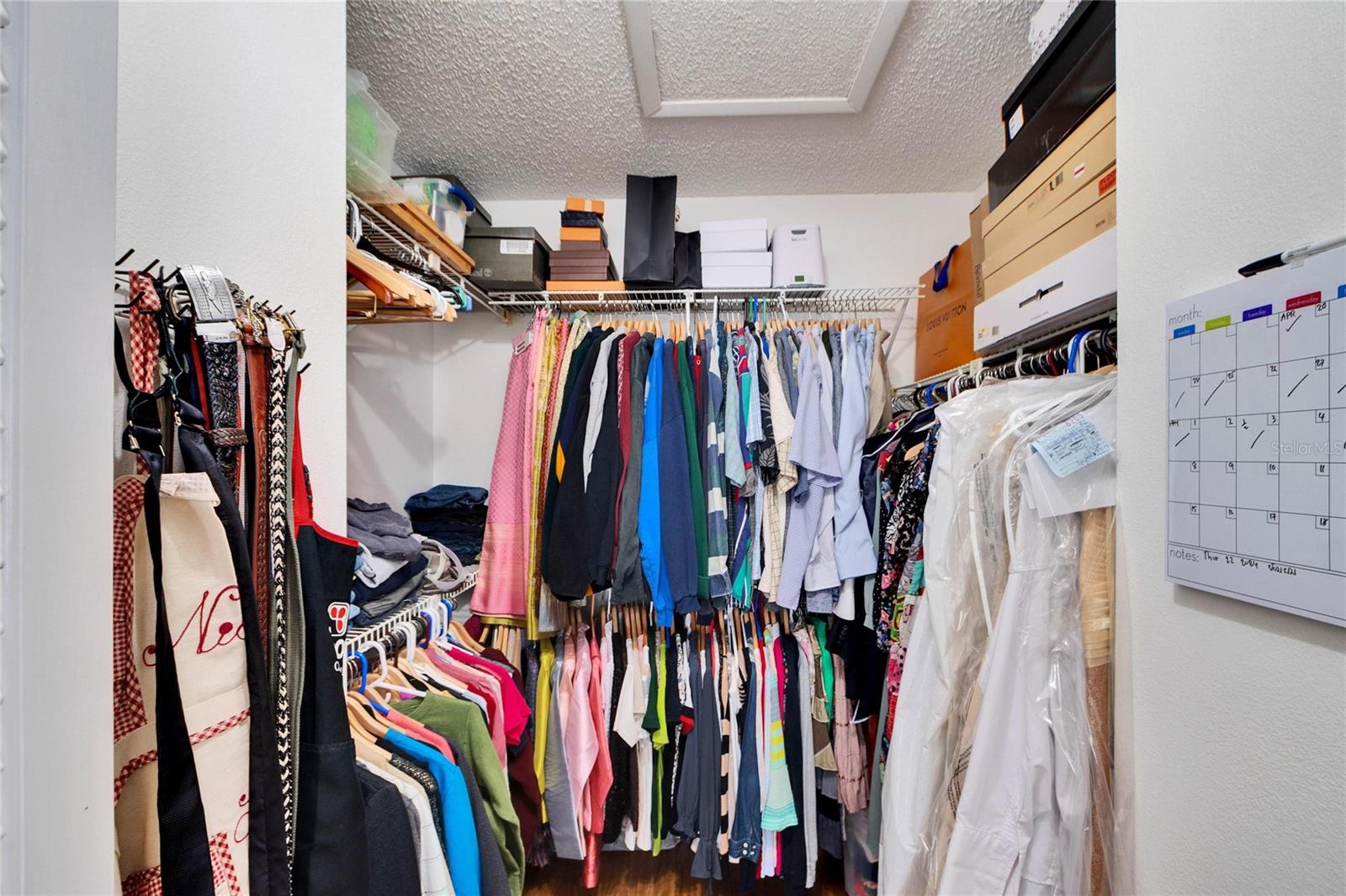 Master Walk In closet