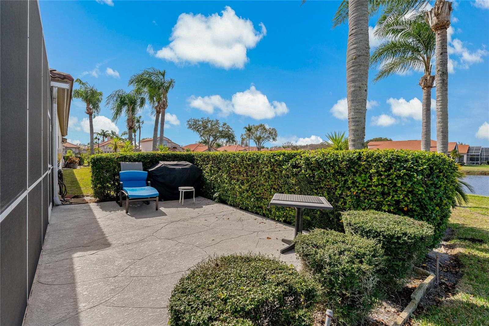 Additional Patio Space outside lanai for BBQ