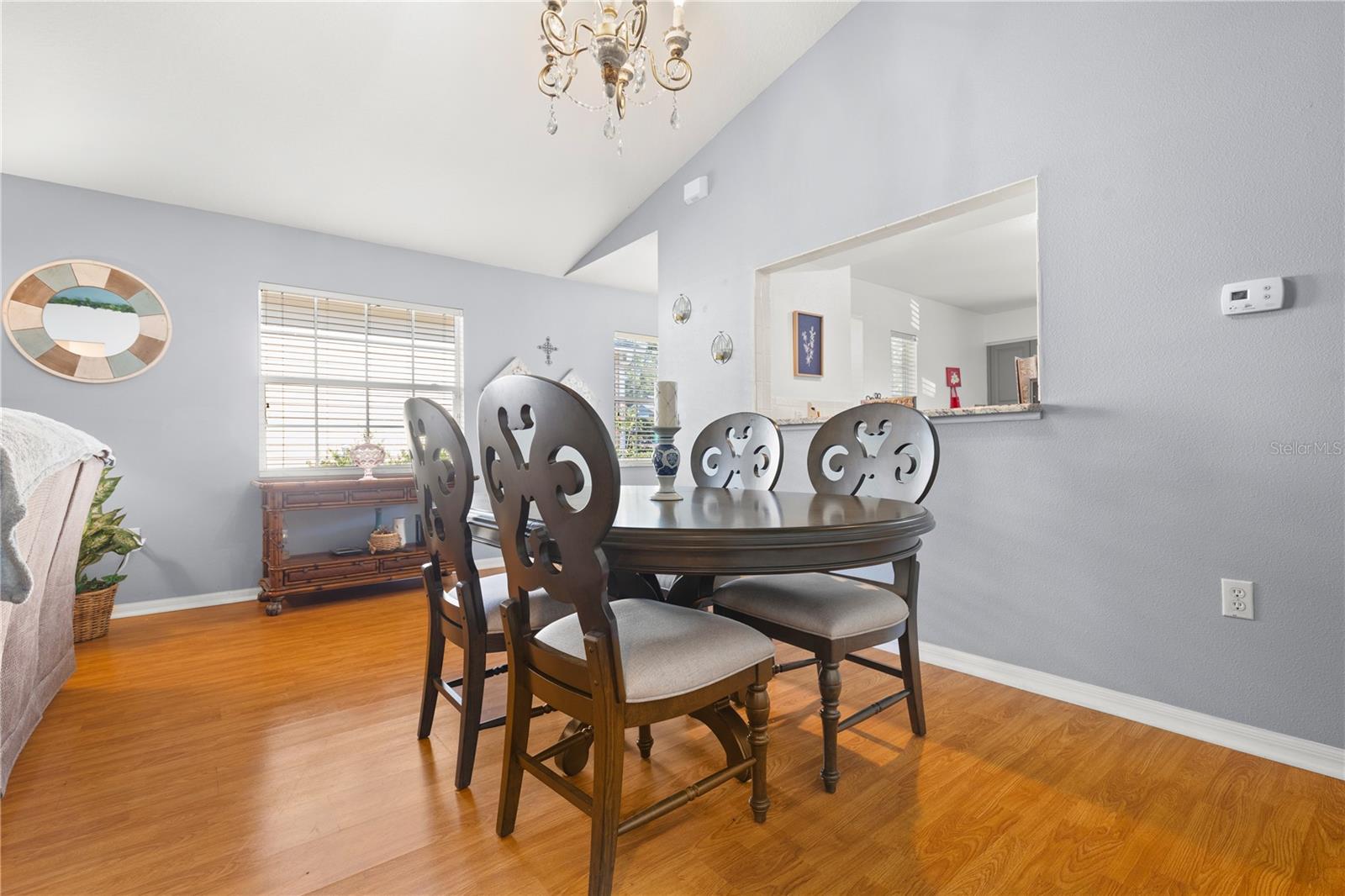 dining area in great room