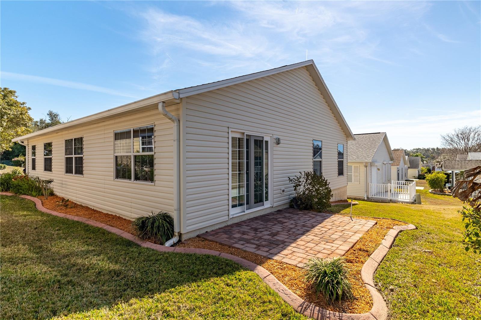 Exterior of home and landscaping