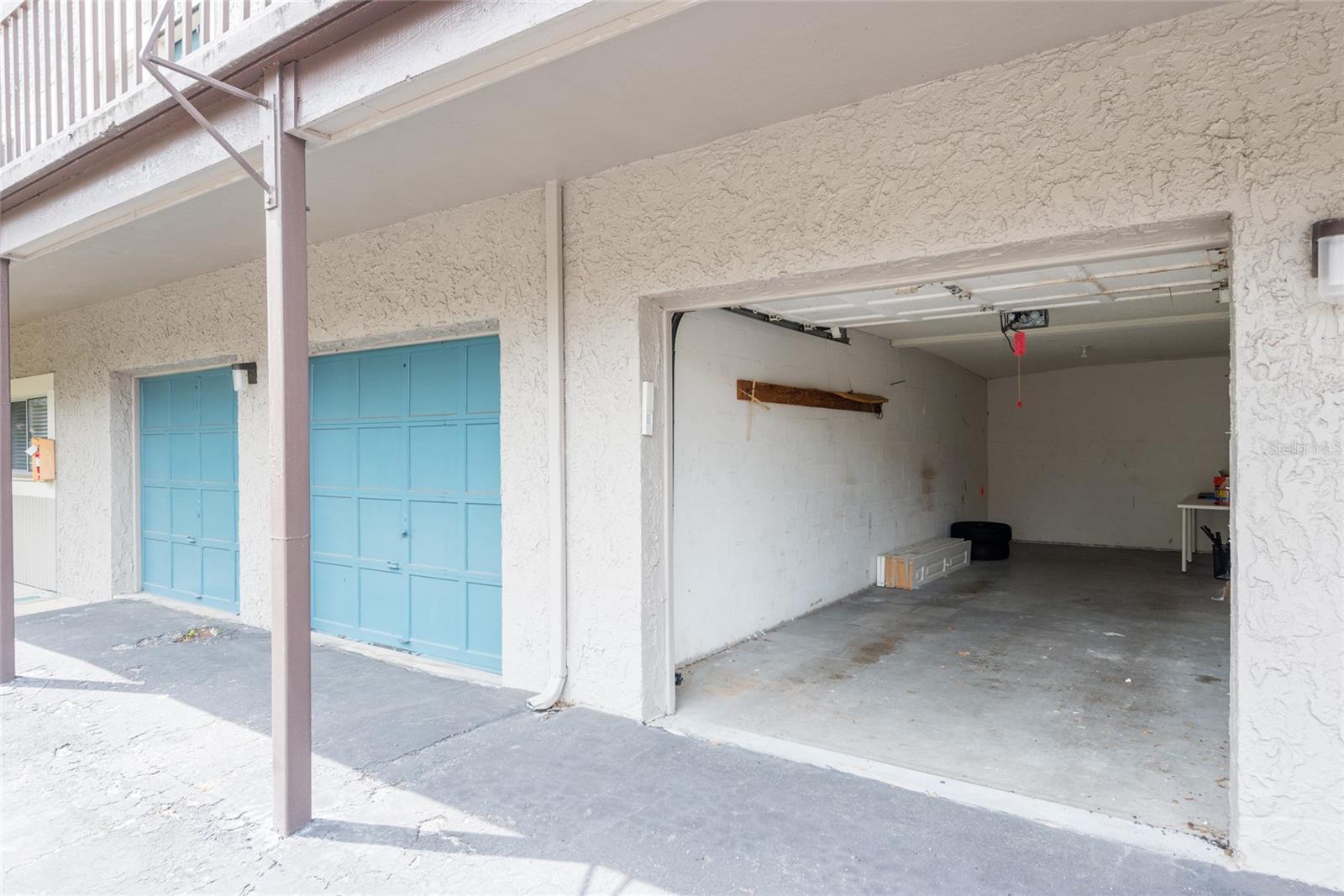 Private garage.