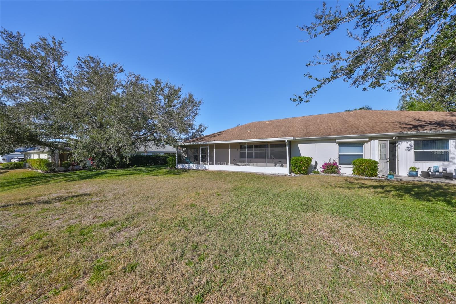 Large Back Yard