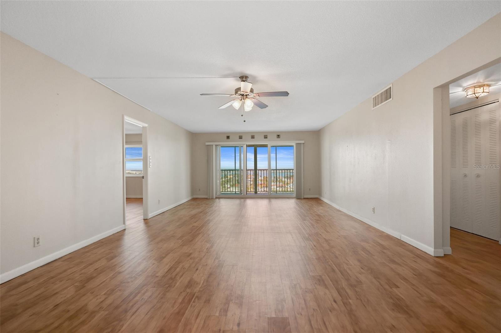 Open Concept Living/Dining Room