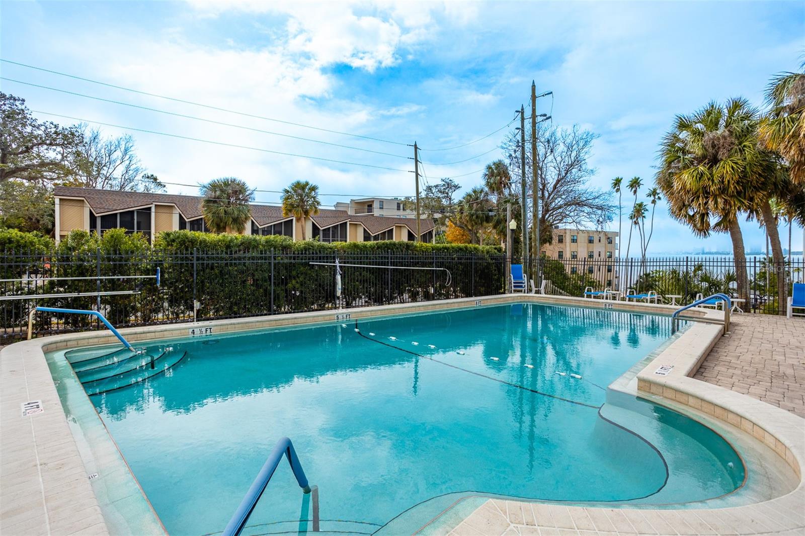 Heater Pool over looking Clearwater Harbor