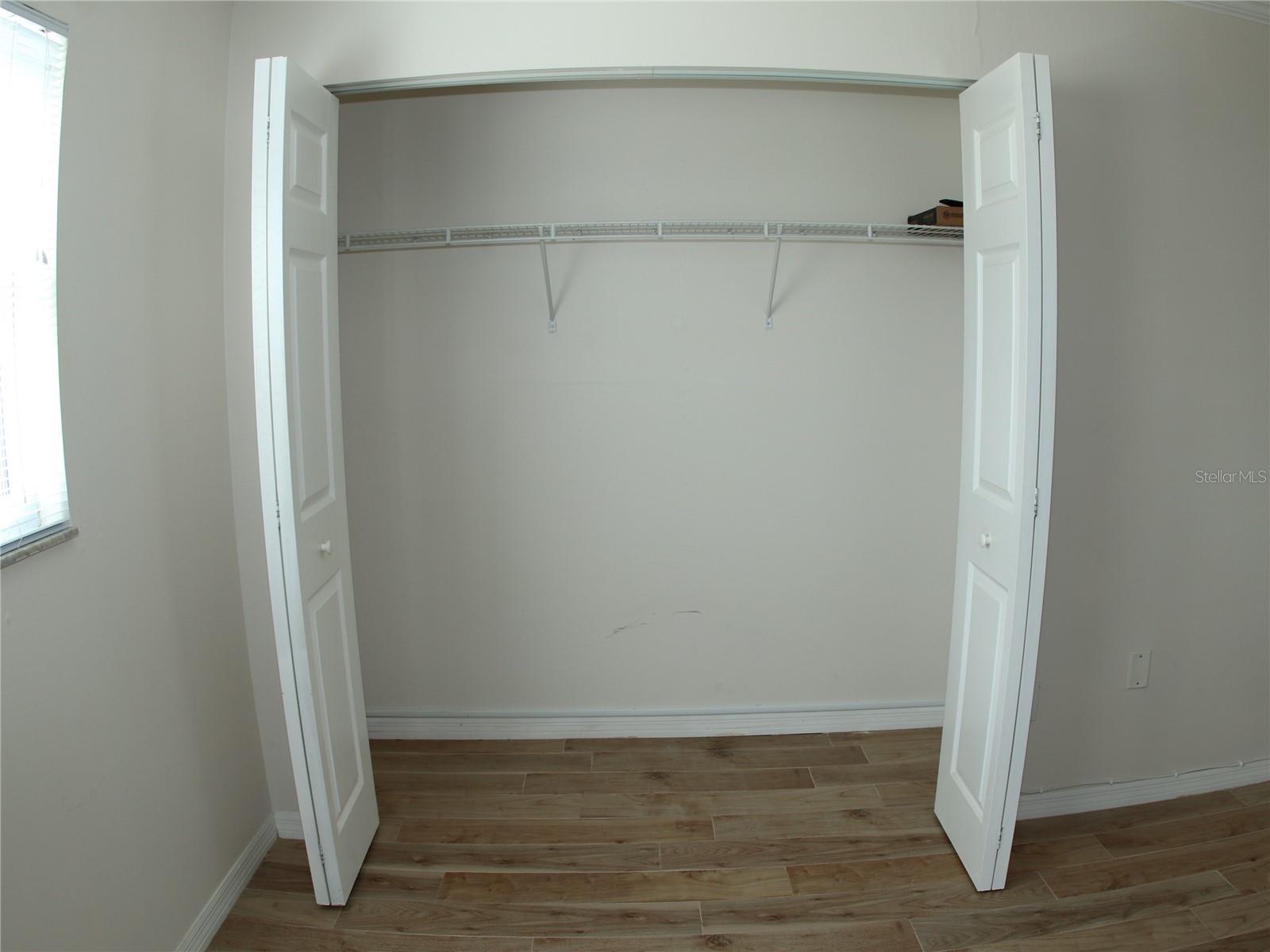 Second Closet in Primary Bedroom