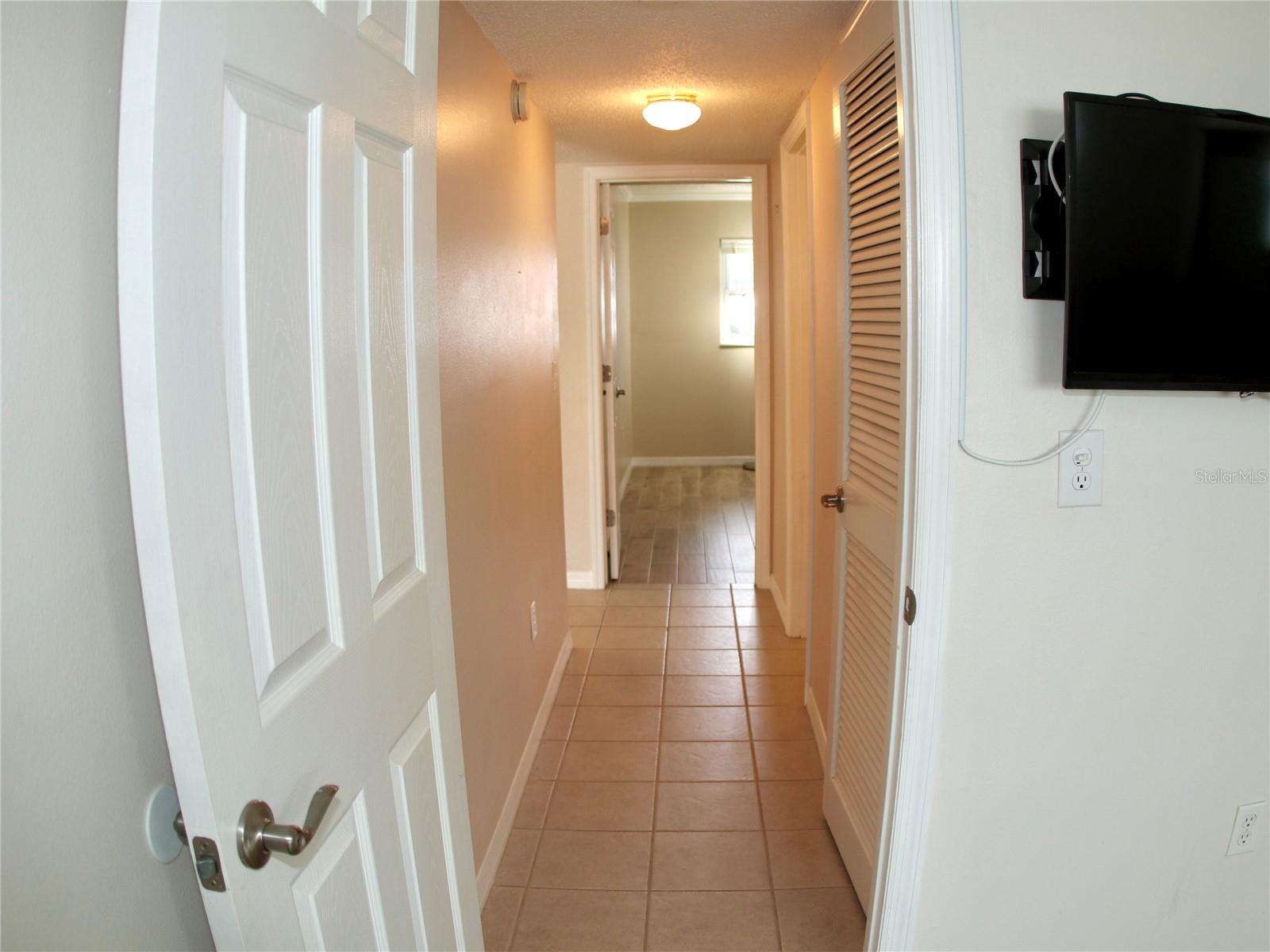 View of Hall from Primary Bedroom