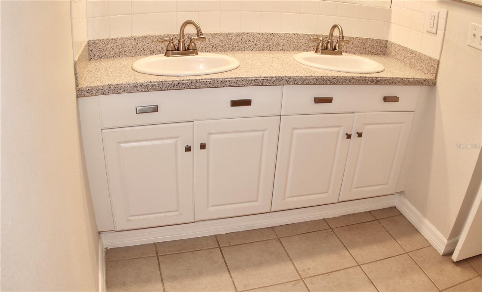 Bathroom Vanity with Stone Countertops