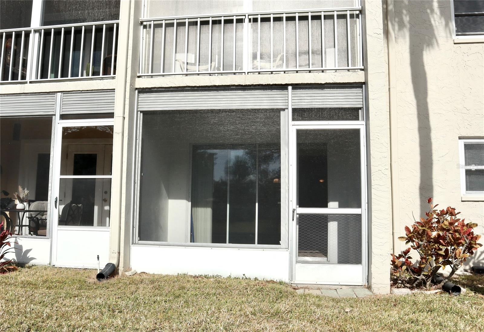 View of Rear Entrance and Florida Room