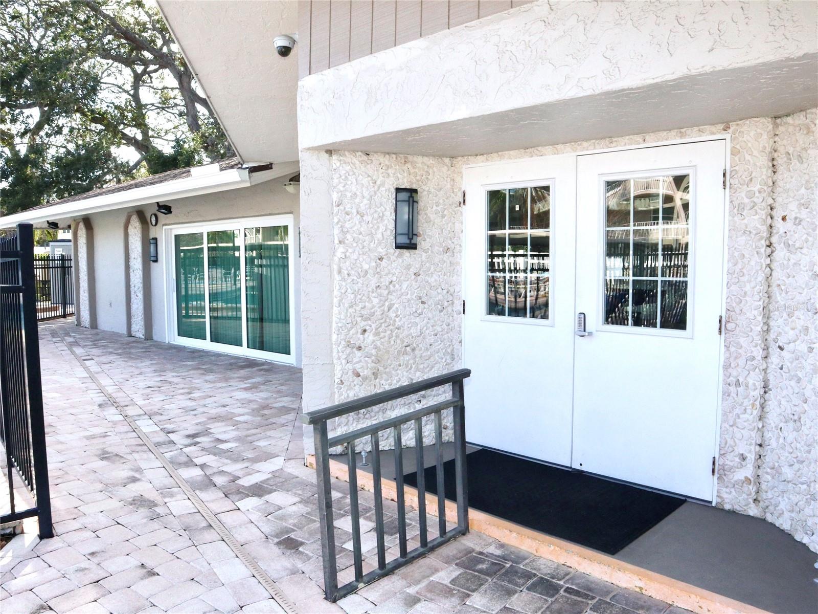 Clubhouse Entrance