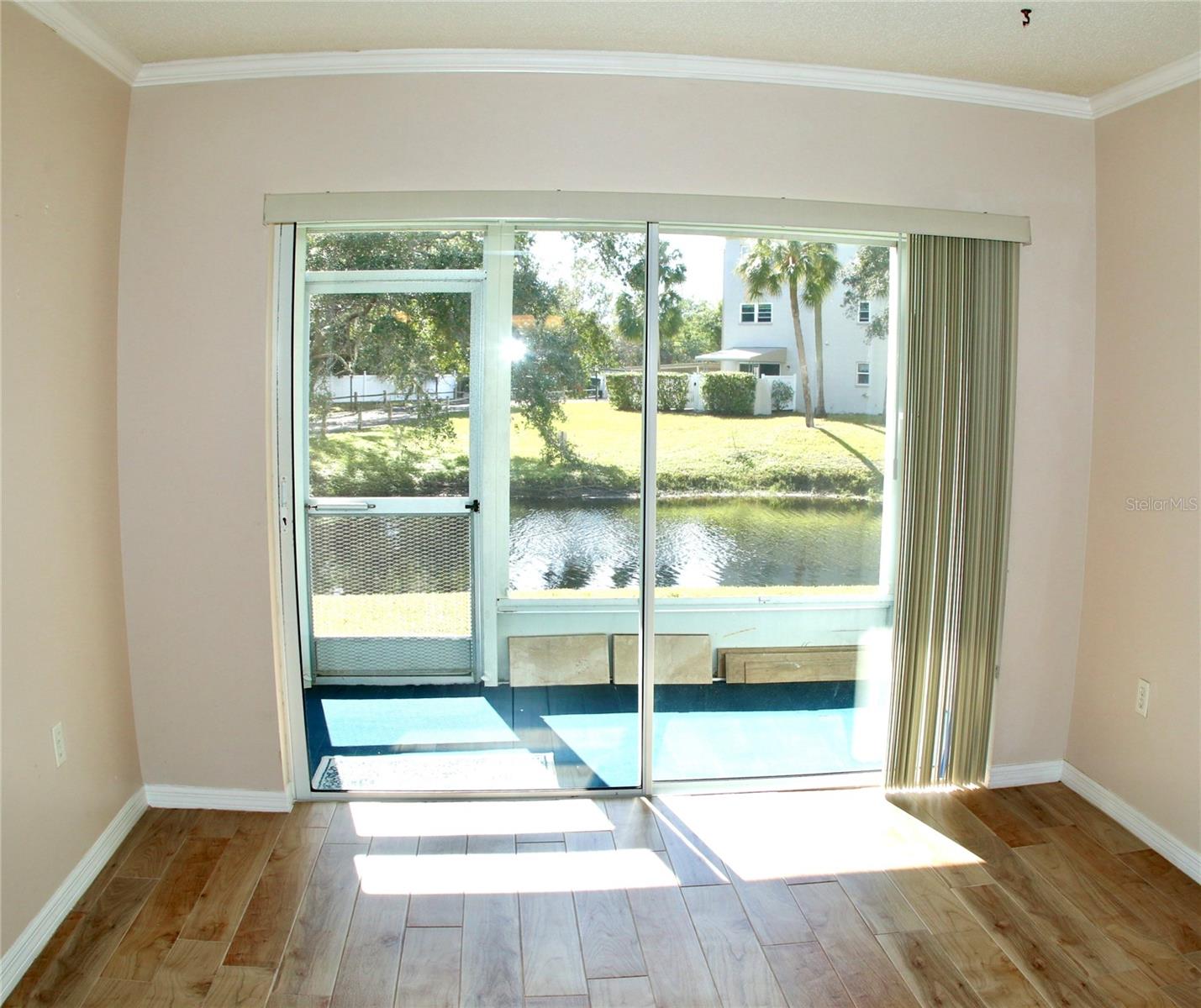 Florida Room View of Pond