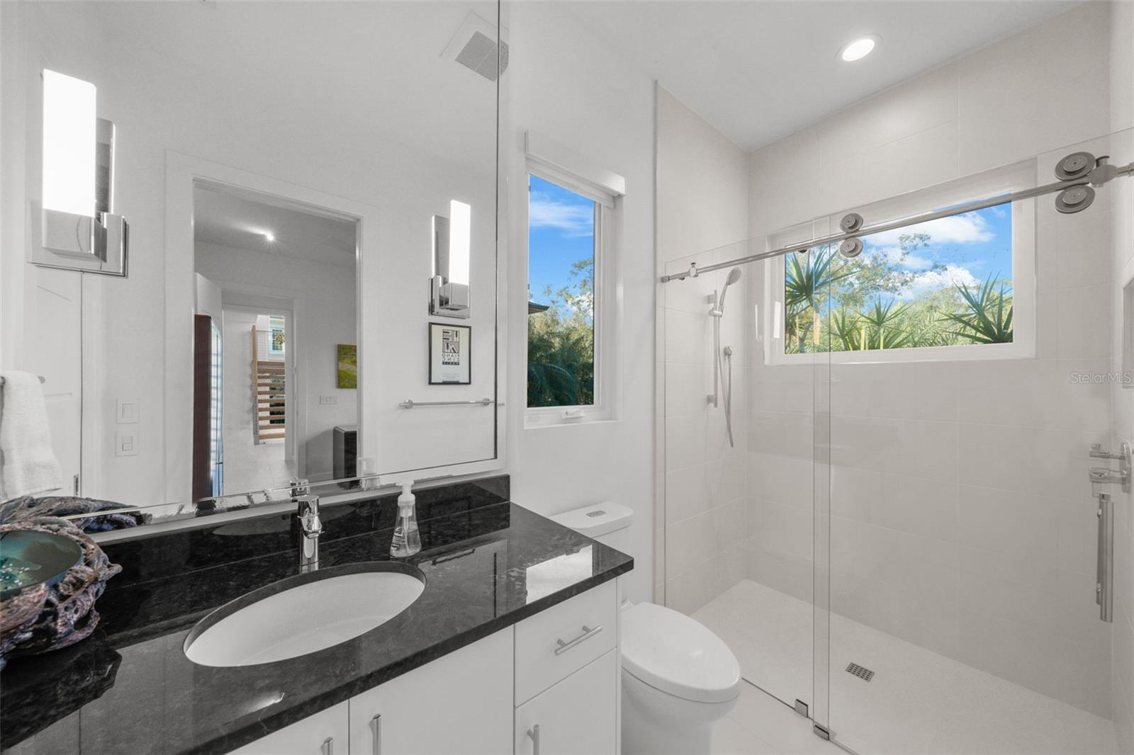 Ensuite bathroom on main floor