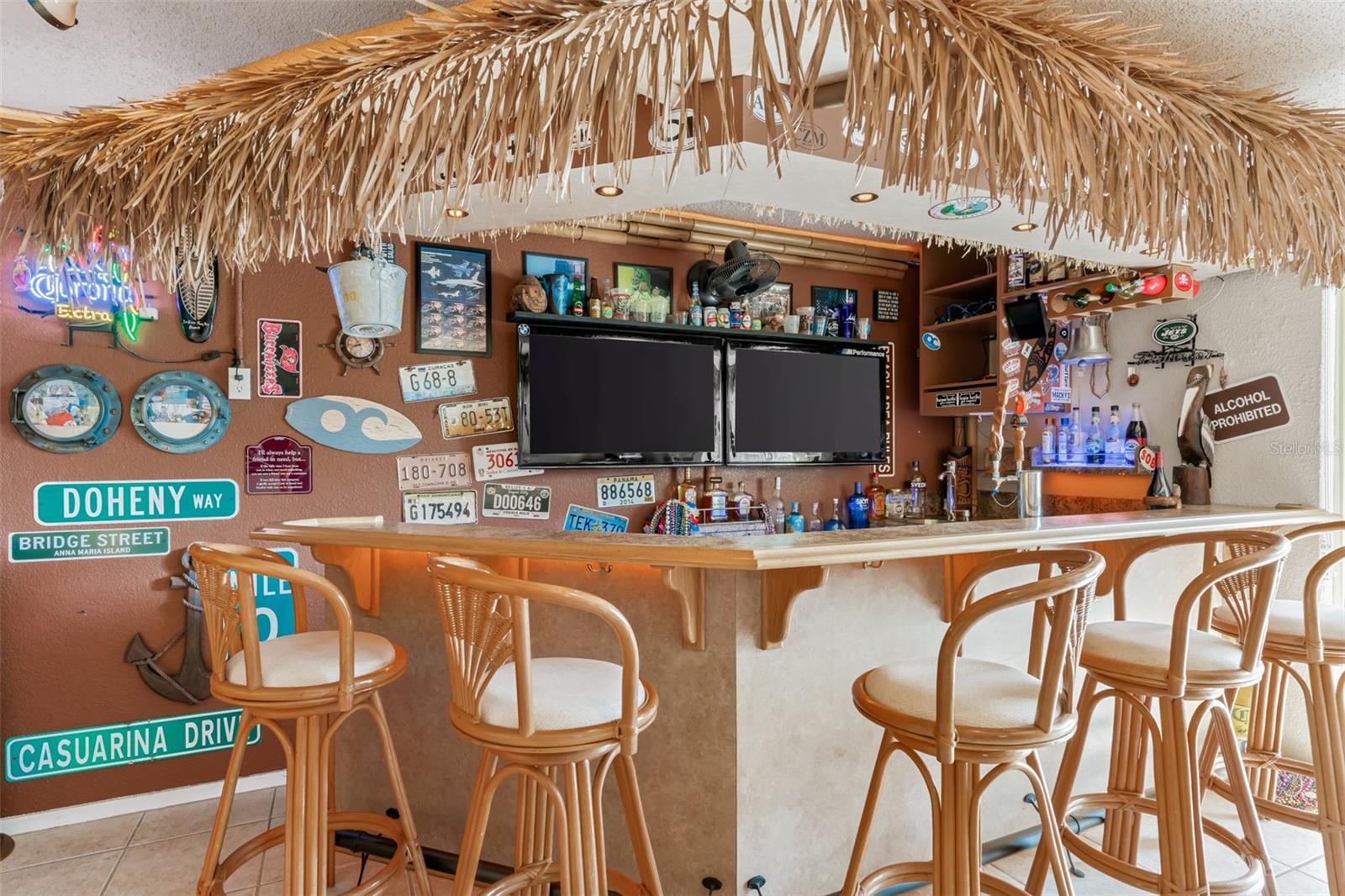 Ground Floor Tiki bar Cabana