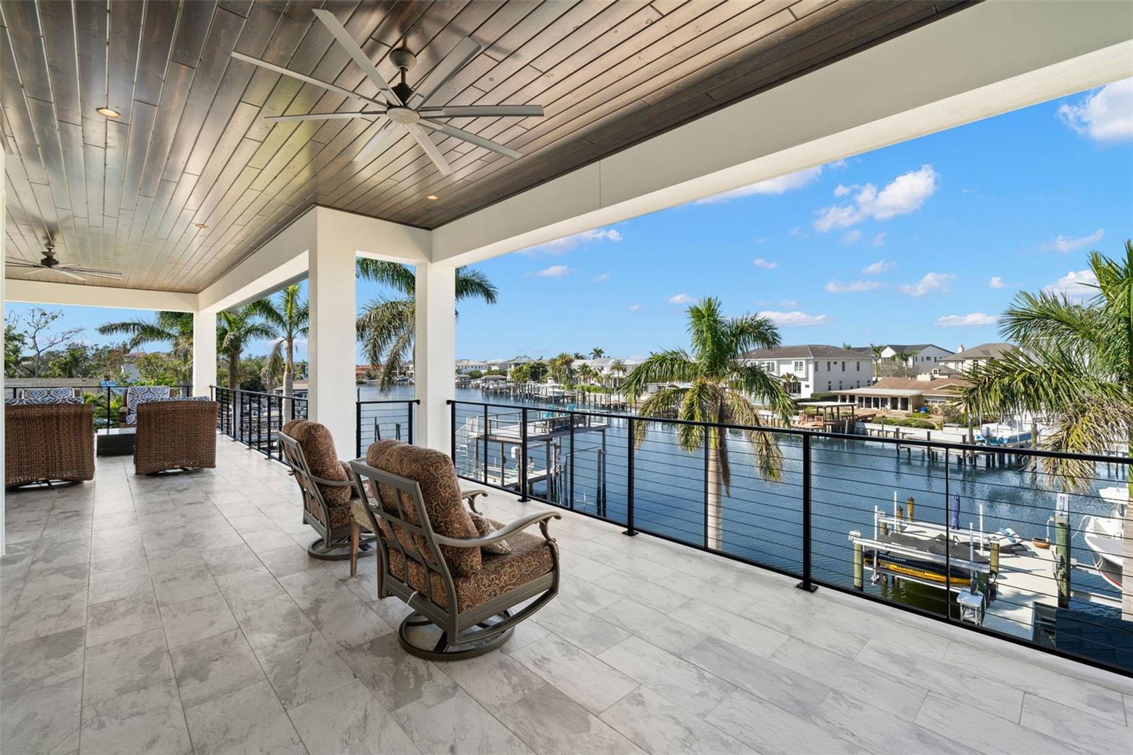 Balcony off bonus room/primary suite