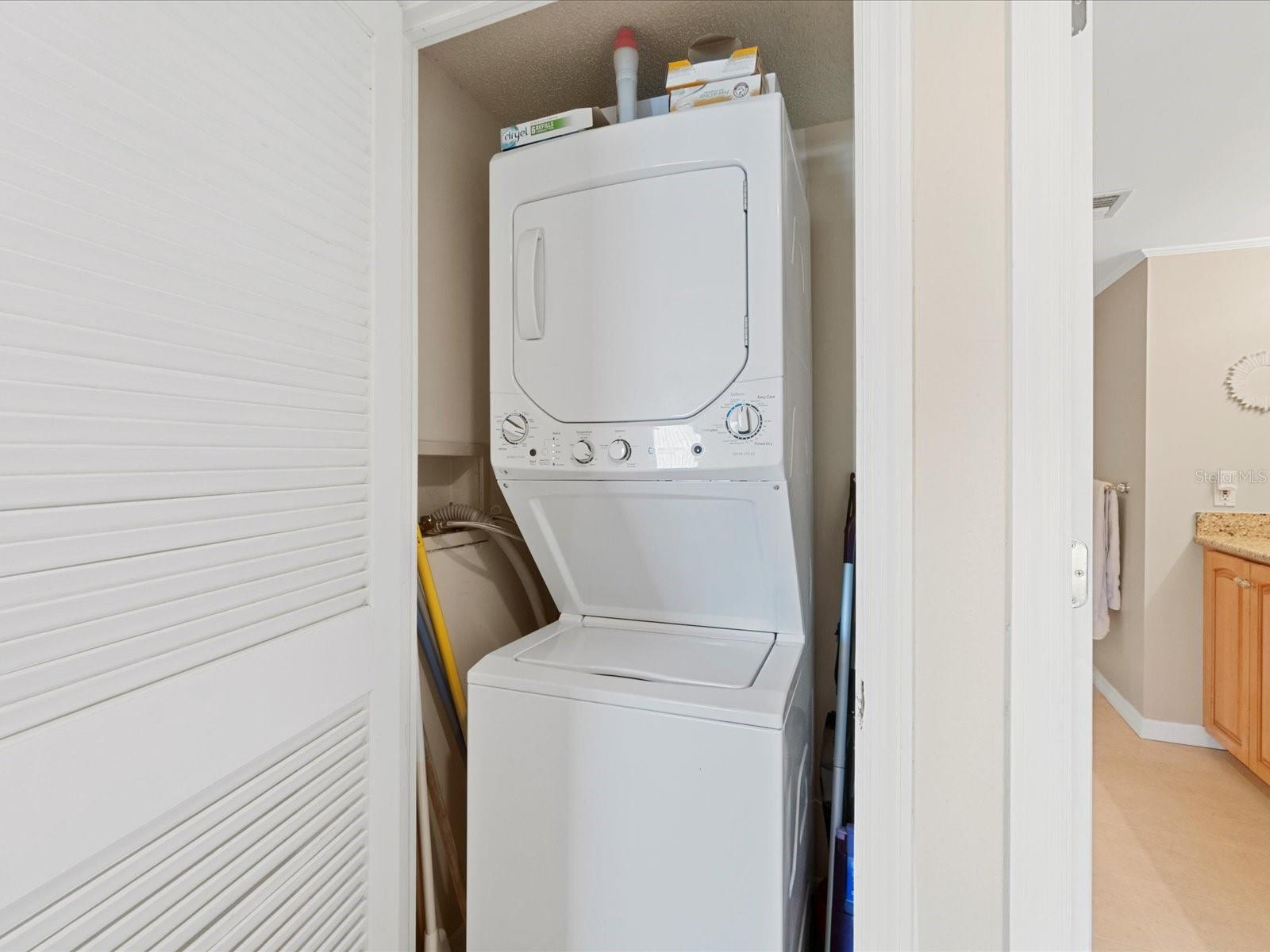 Laundry closet