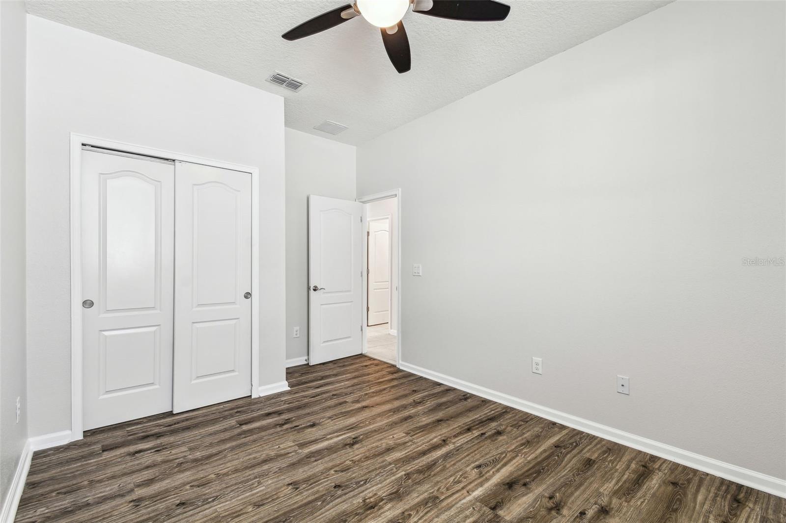 Staged living room