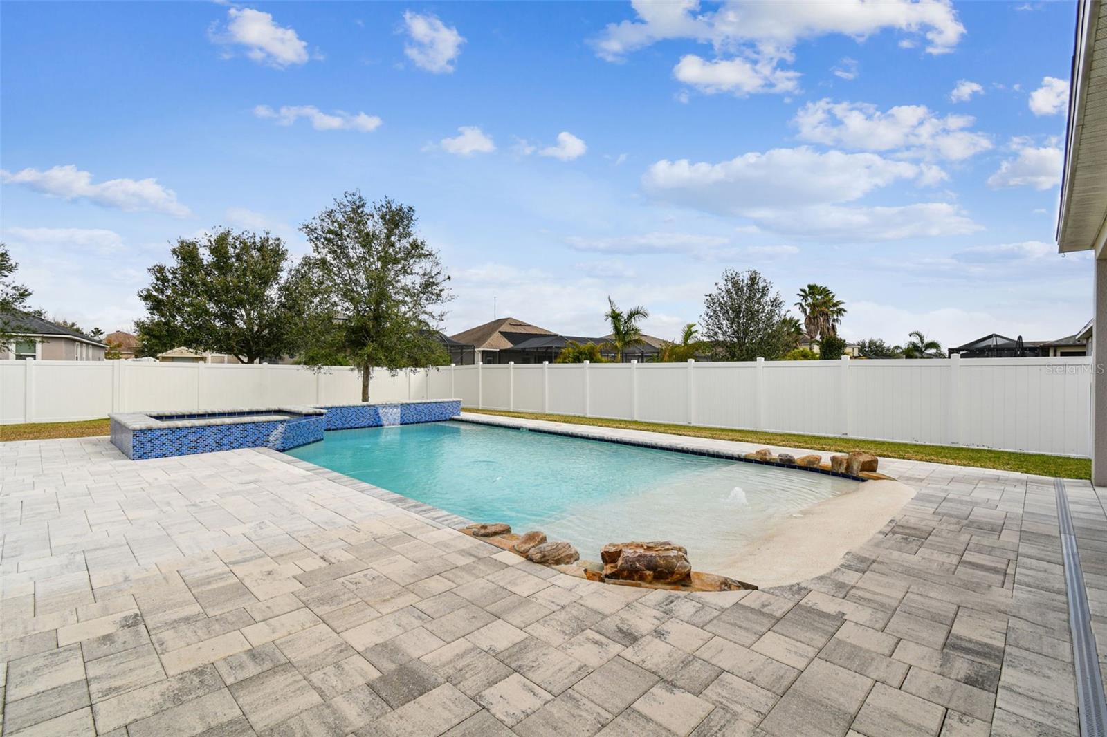 Private pool and spa