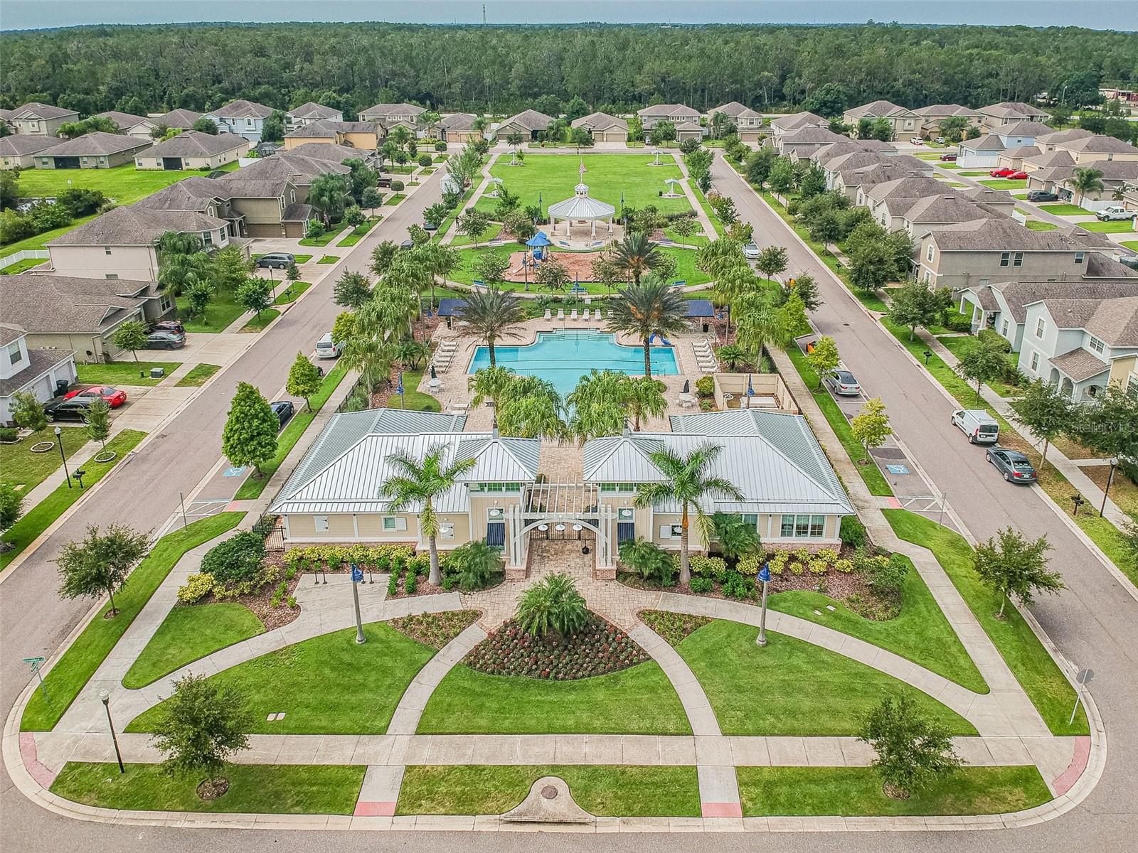 Clubhouse and community pool