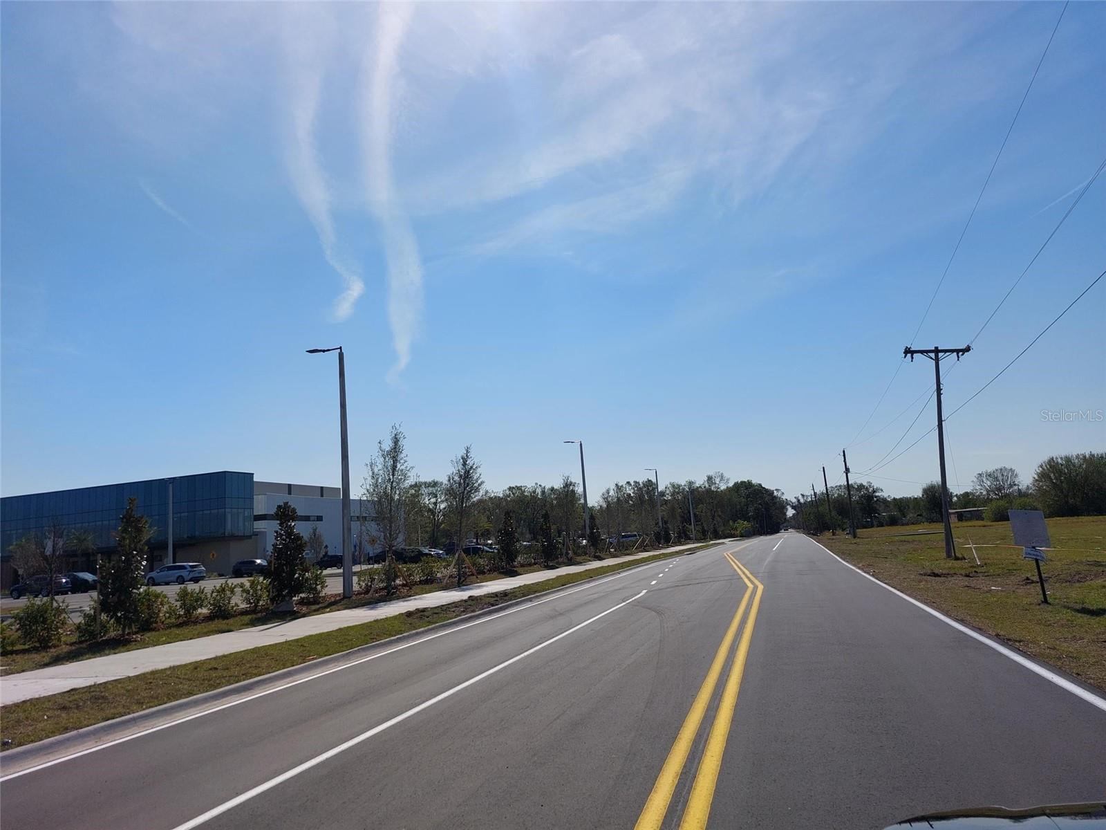 Moffitt Cancer Center corner of 674/College Ave and 27th St.