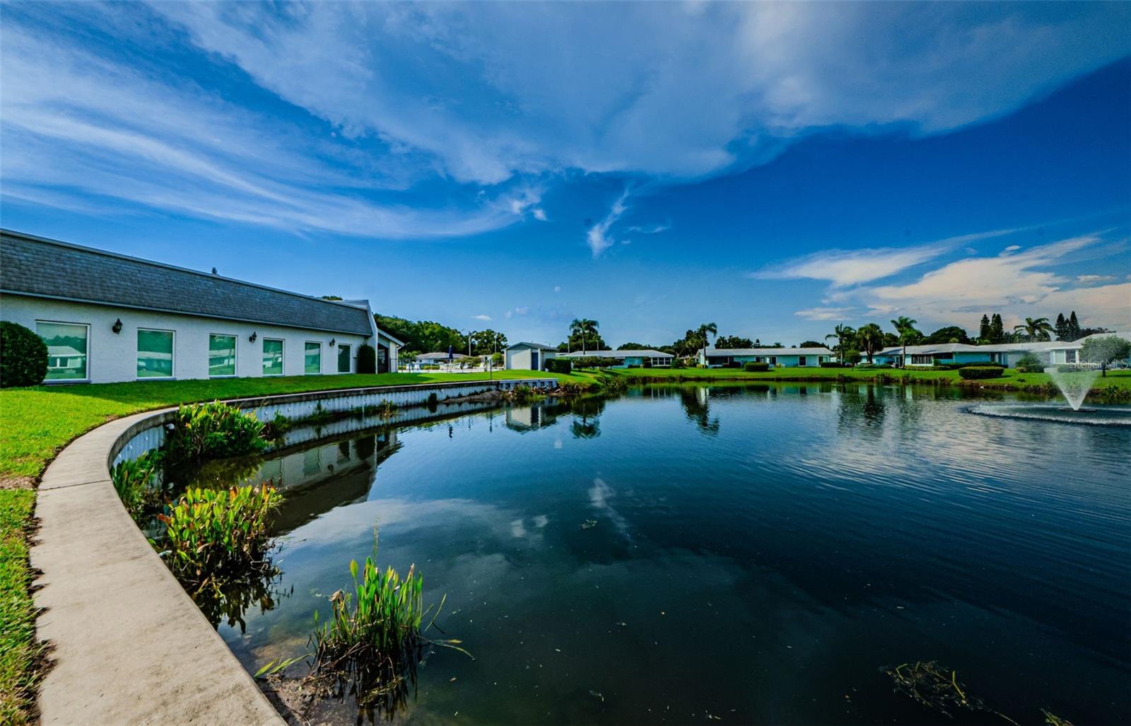 Andover Village peaceful lake views.