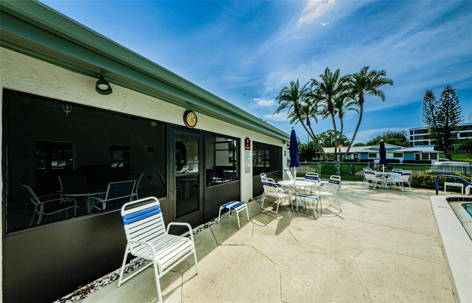 Poolside Patio