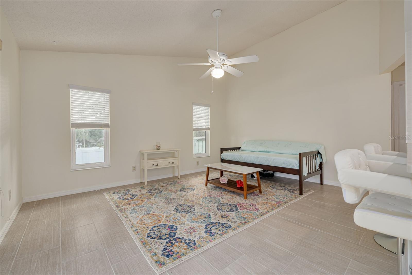 Family room off of kitchen