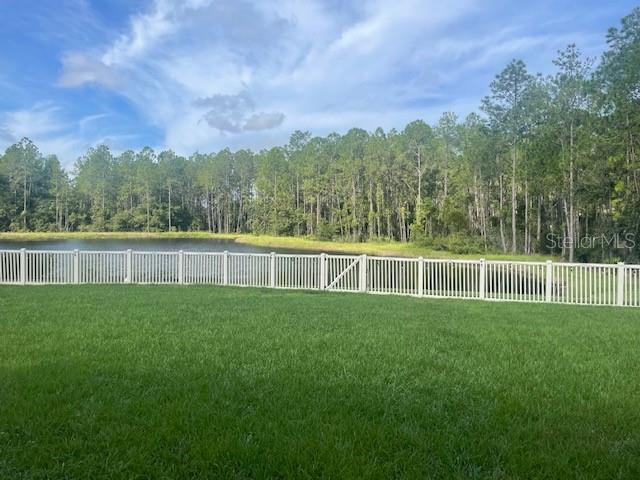 Fenced Backyard