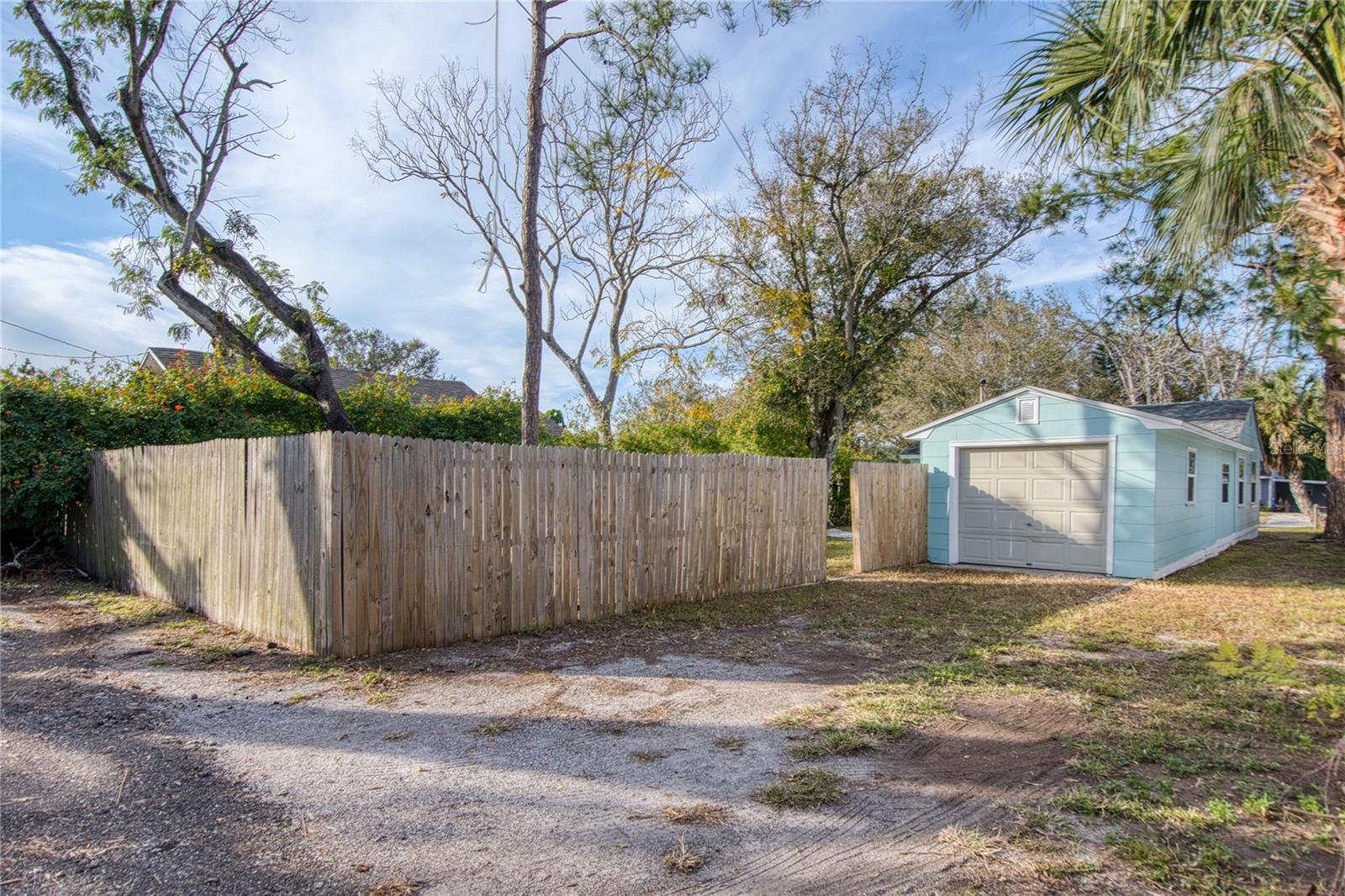 GARAGE WITH REAR ENTRANCE