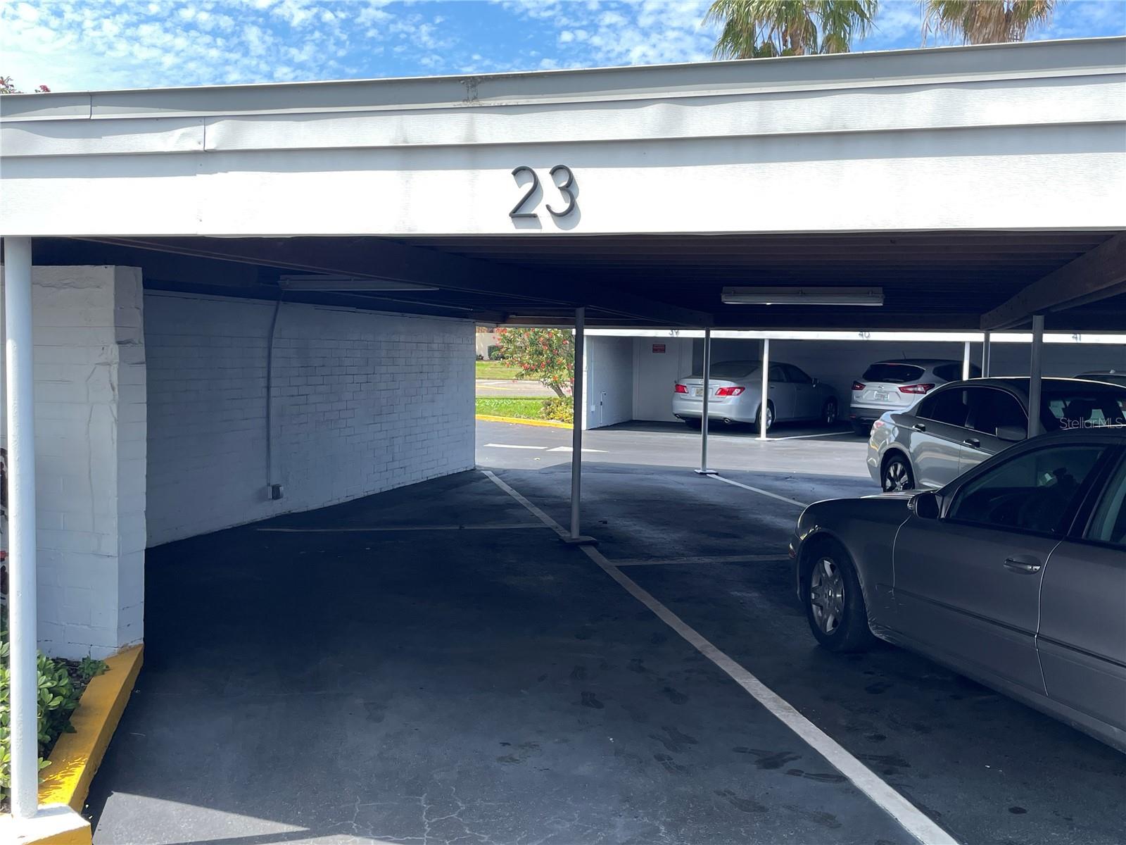 Designated carport