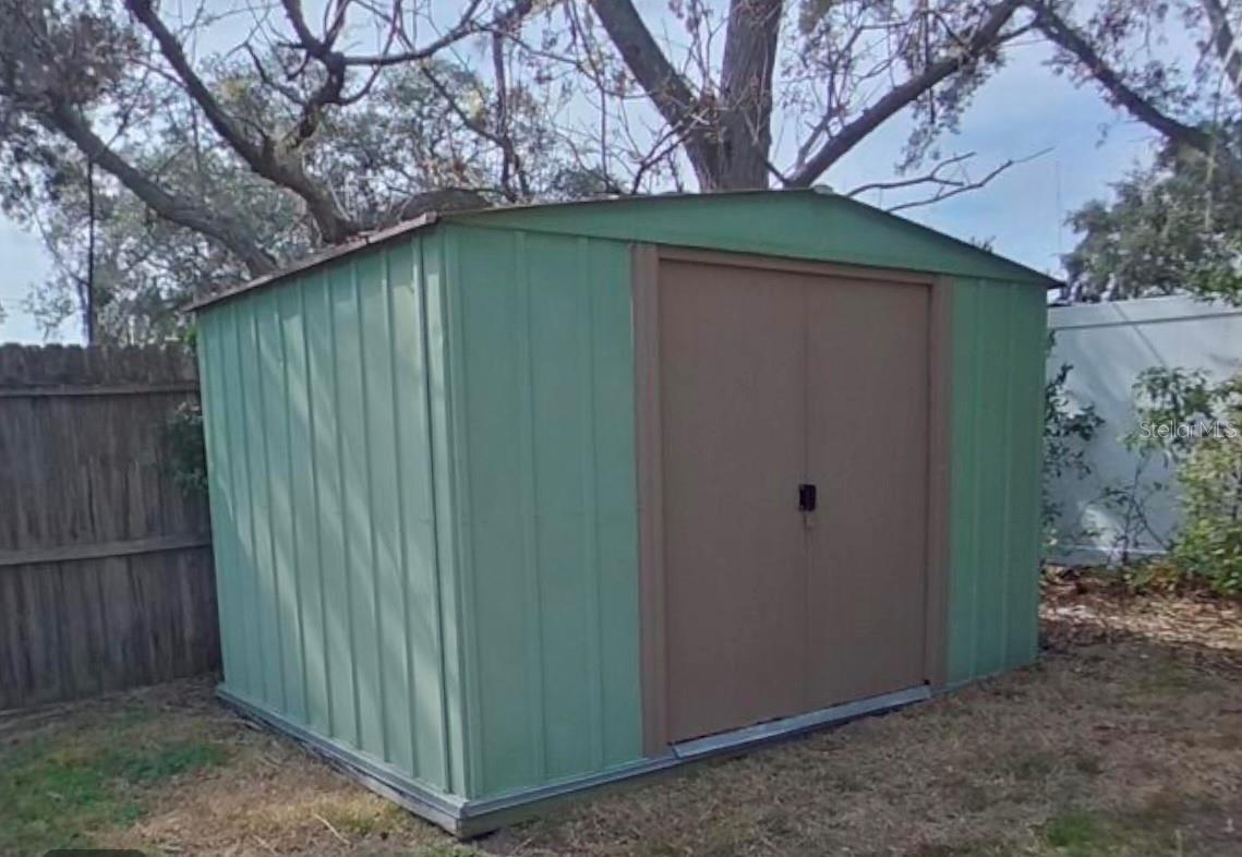 The Shed is great for additional storage